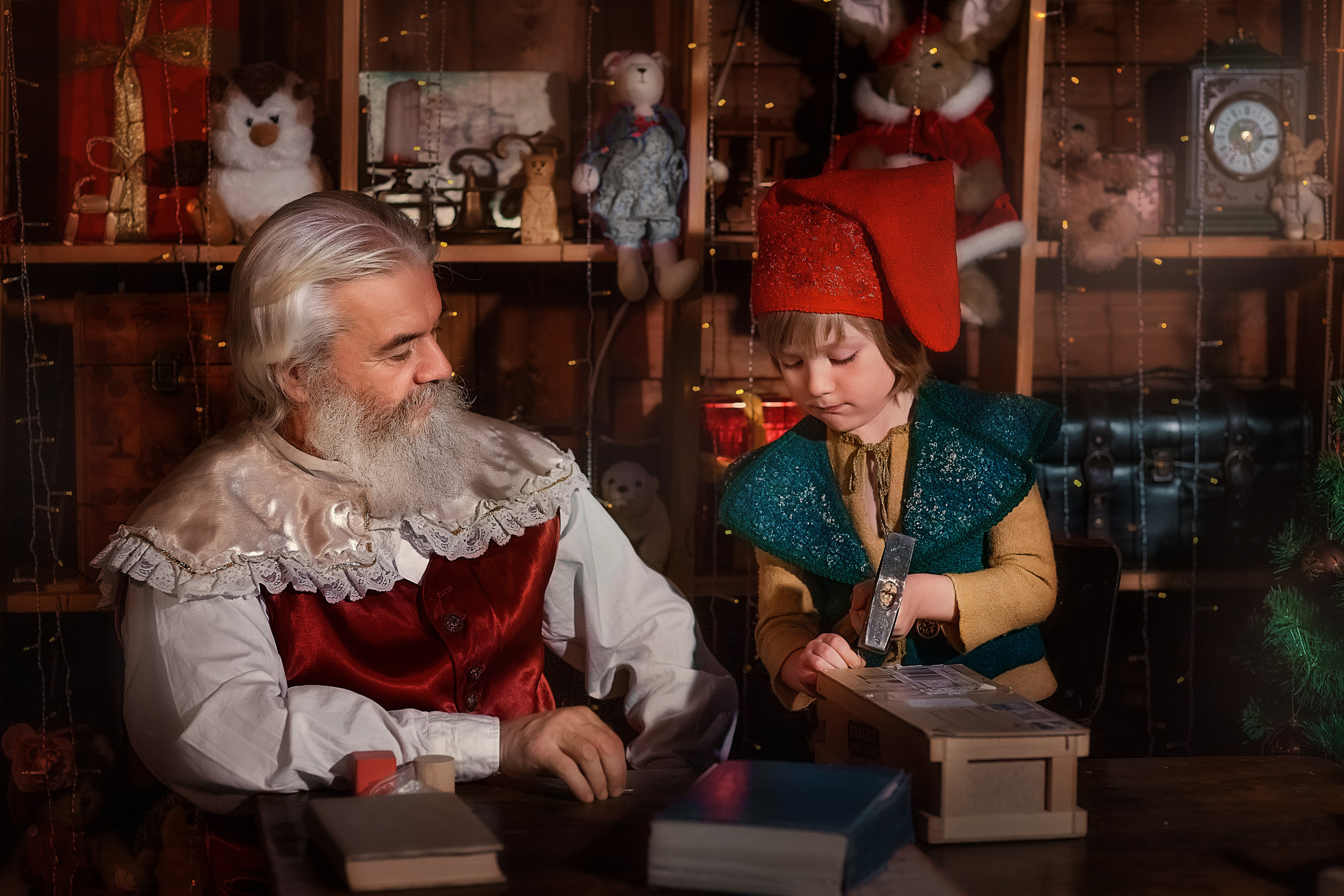 Помощник Санты. Семейный и детский фотограф в Екатеринбурге Оксана Пипкина