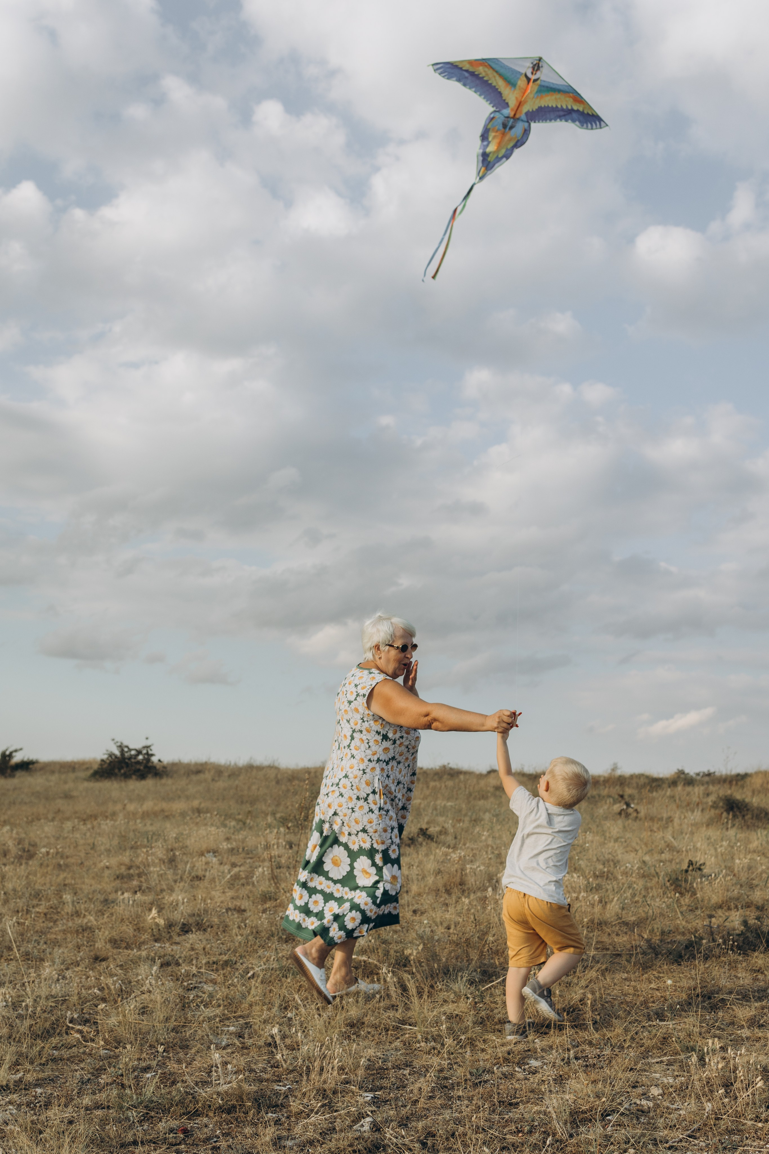 Воздушный змей. Семейный фотограф в Москве Виктория Ястребинская