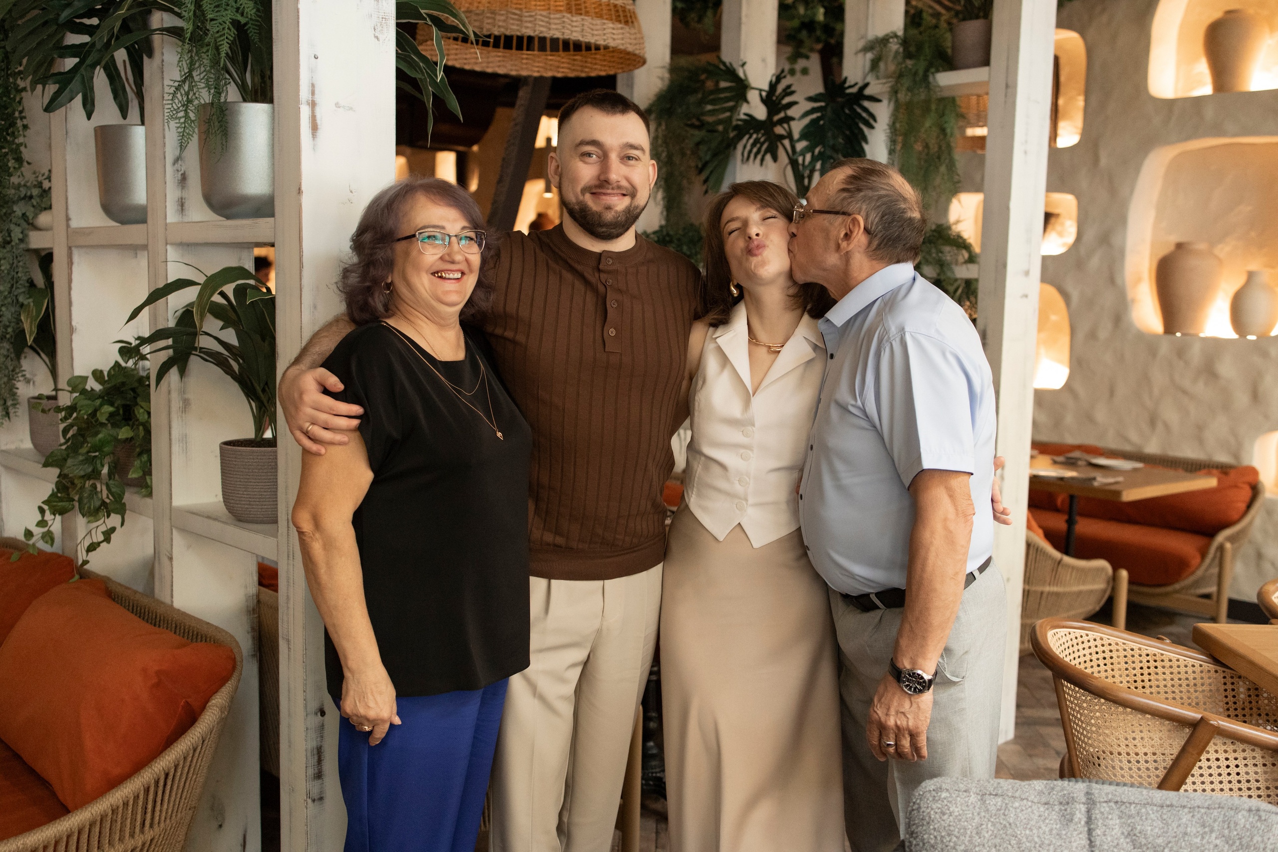 День Рождения в семейном кругу. Фотограф Новосибирск