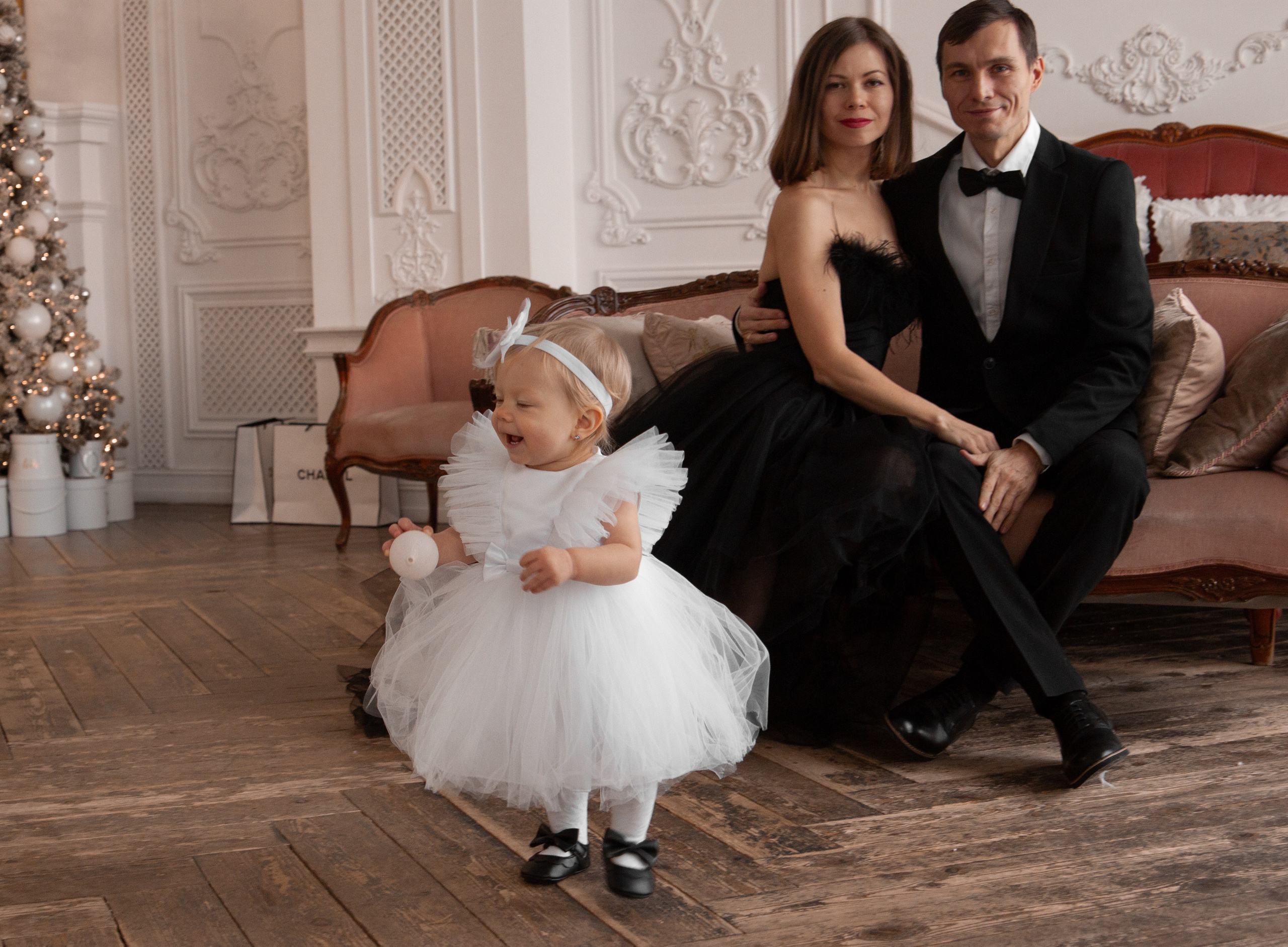 Black and white Christmas story. Фотограф Ирина Воробьева