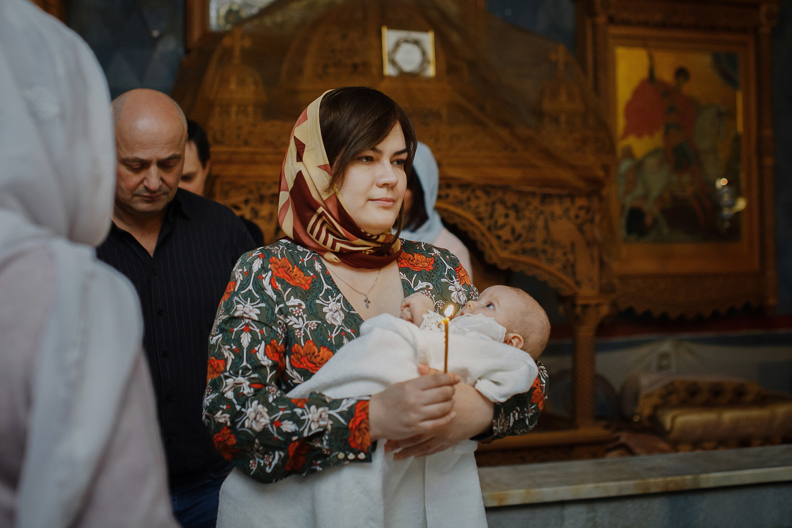 Фотосессия таинства крещения. Фотограф в Москве и Люберцах Анна Ушакова