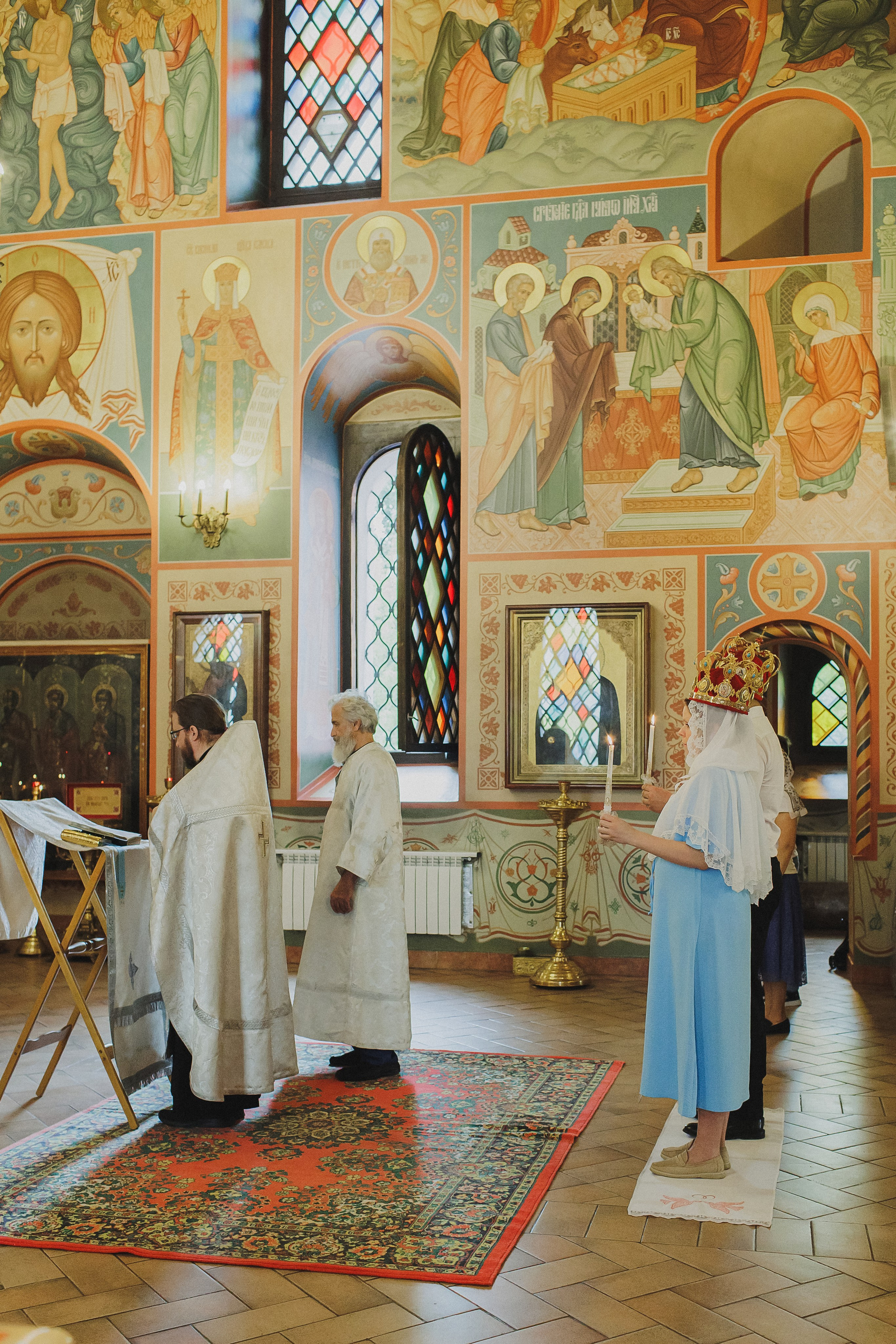 Фотосессия таинства венчания в Люберцах. Фотограф в Москве и Люберцах Анна Ушакова