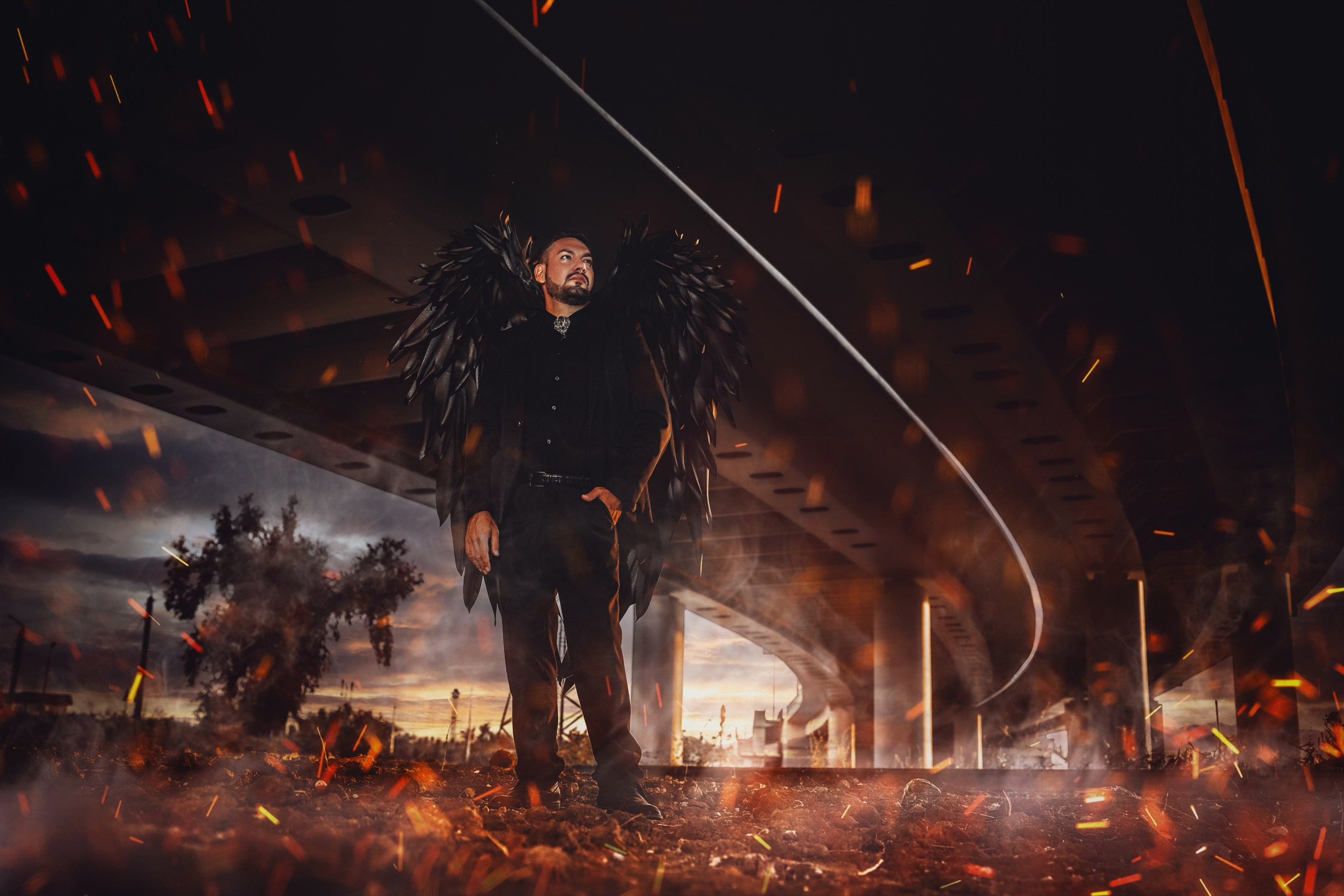 Черный ангел. Профессиональный фотограф в Волгодонске Алексей Рубашевский