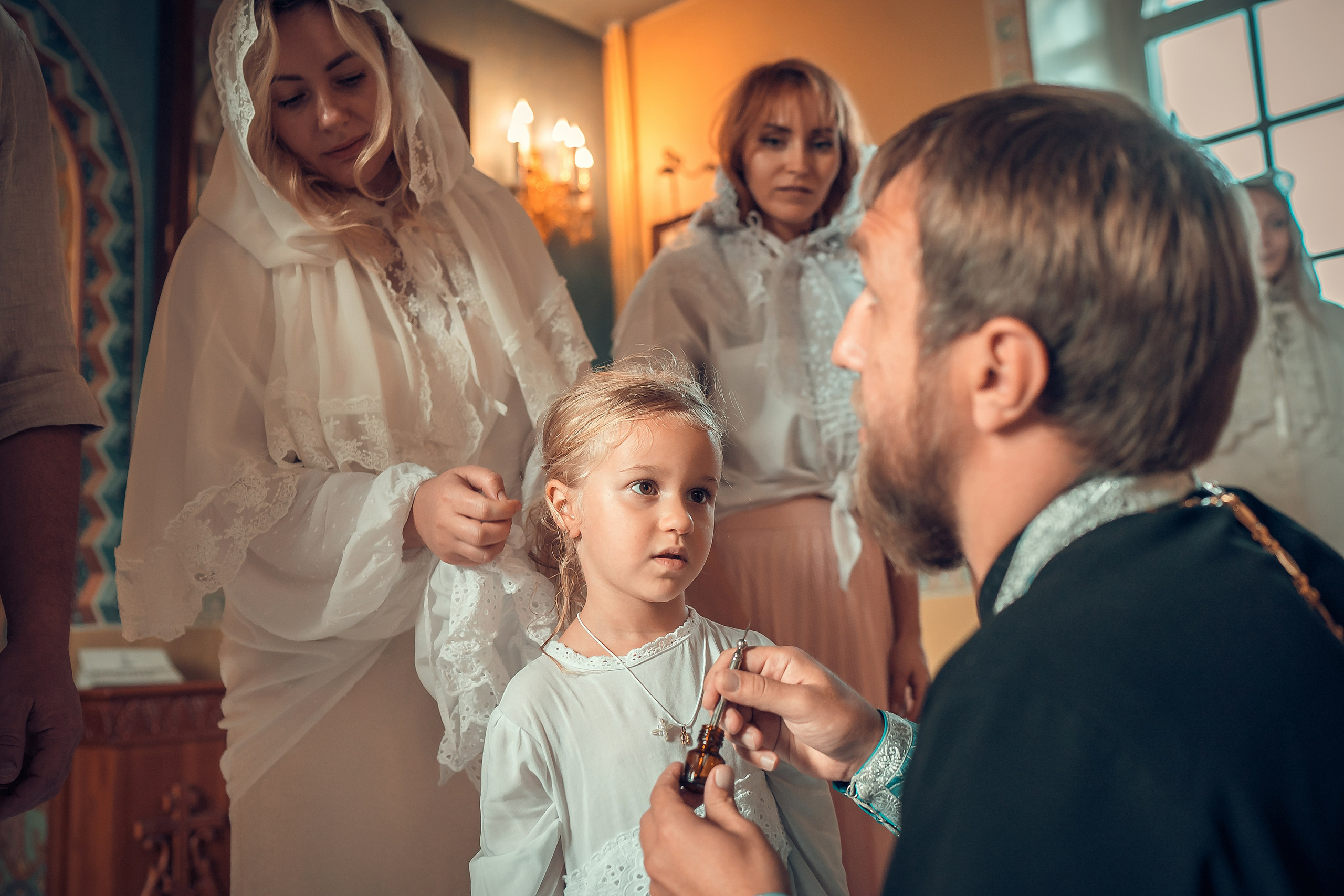 Крещение Даны. Фотограф на Крещение и Венчание в Красноярске Рамазанова Юлия
