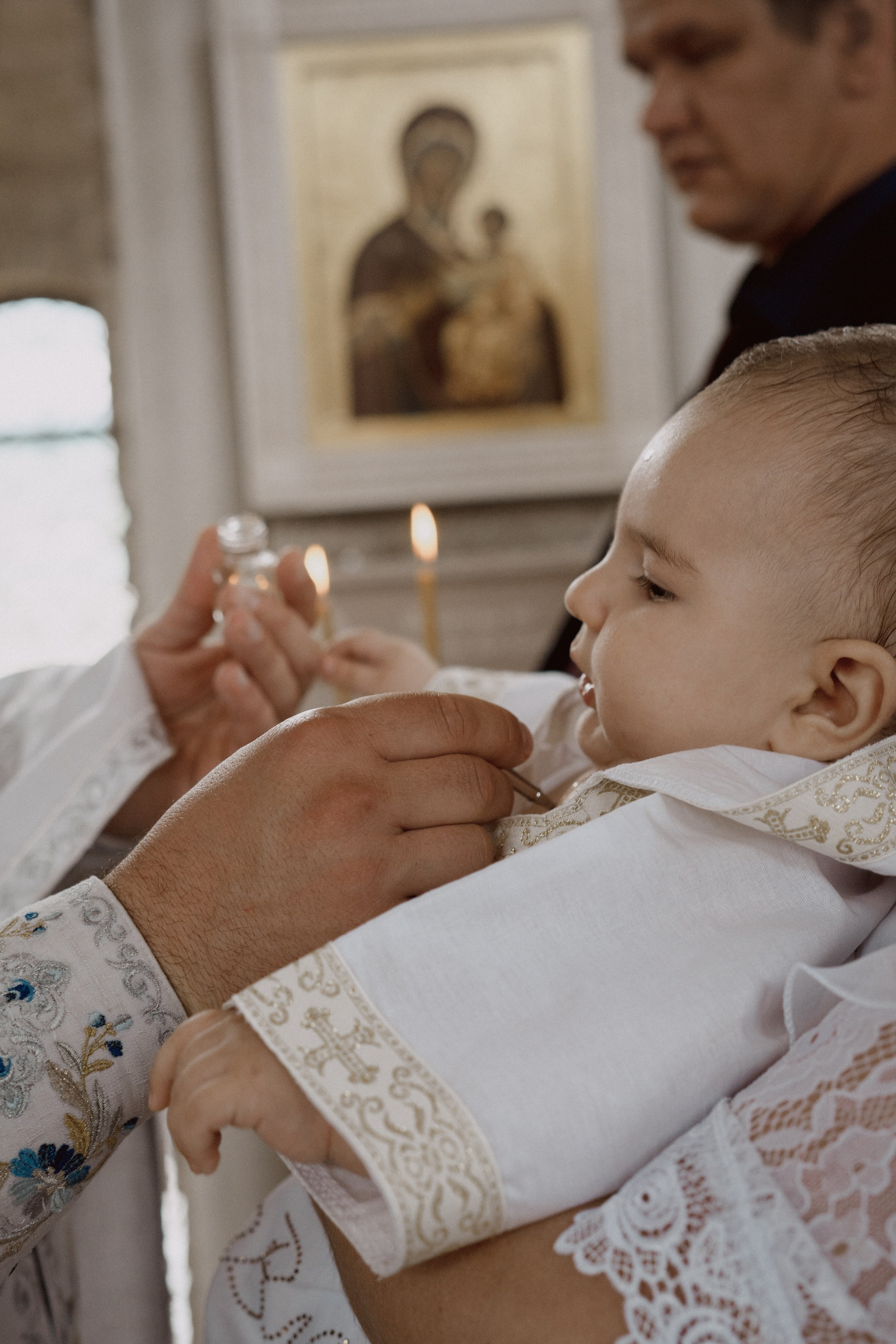 Крещение в храмовом комплексе ап.Петра и Павла. Семейный фотограф и видеограф Алёна Ким
