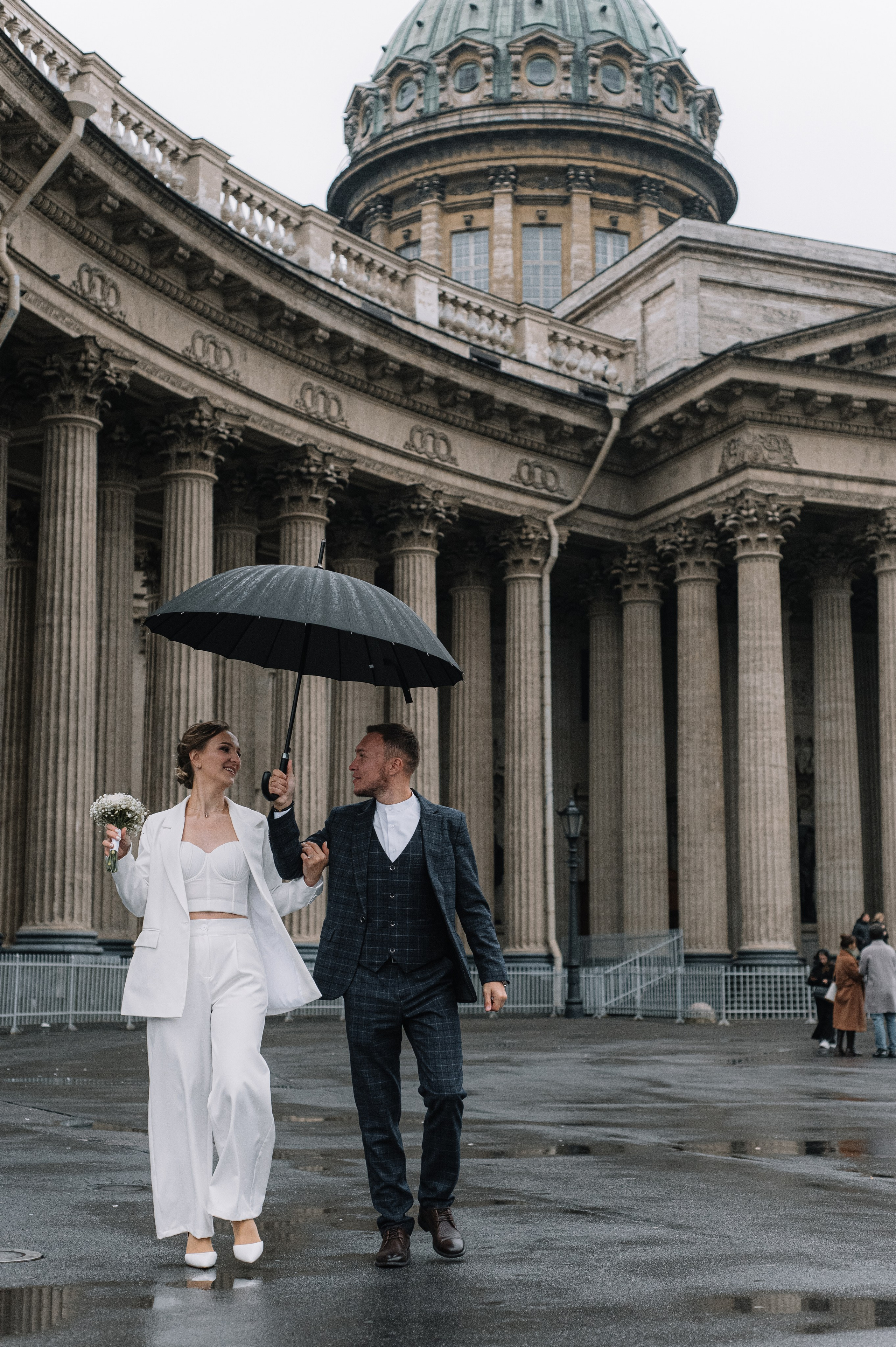 Свадебная прогулка Александра и Анастасии. Семейный и свадебный фотограф в Санкт-Петербурге Юлия Мельникова