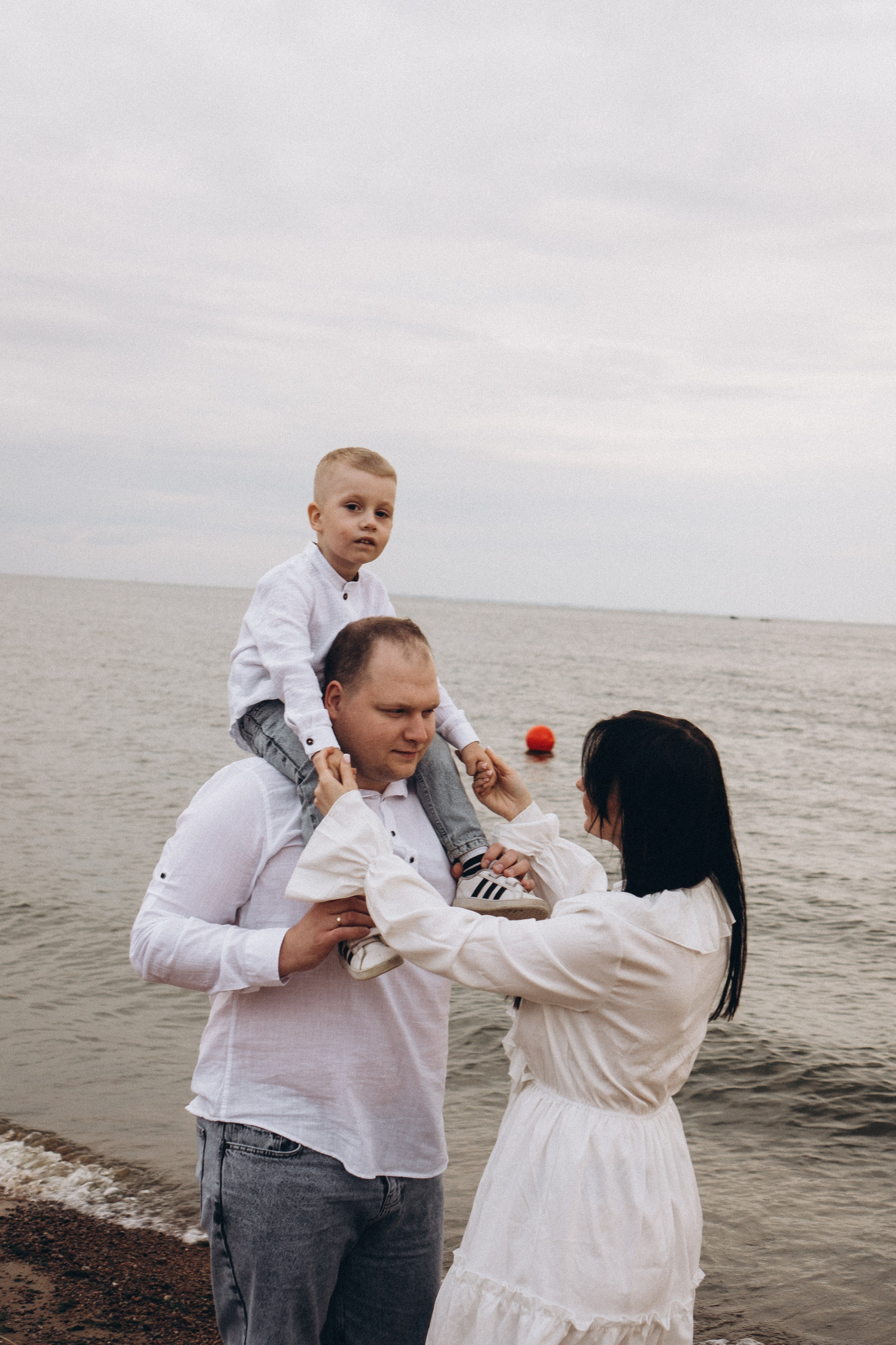 Семейная история на берегу залива. Профессиональный фотограф, Санкт-Петербург — Виктория Богомолова