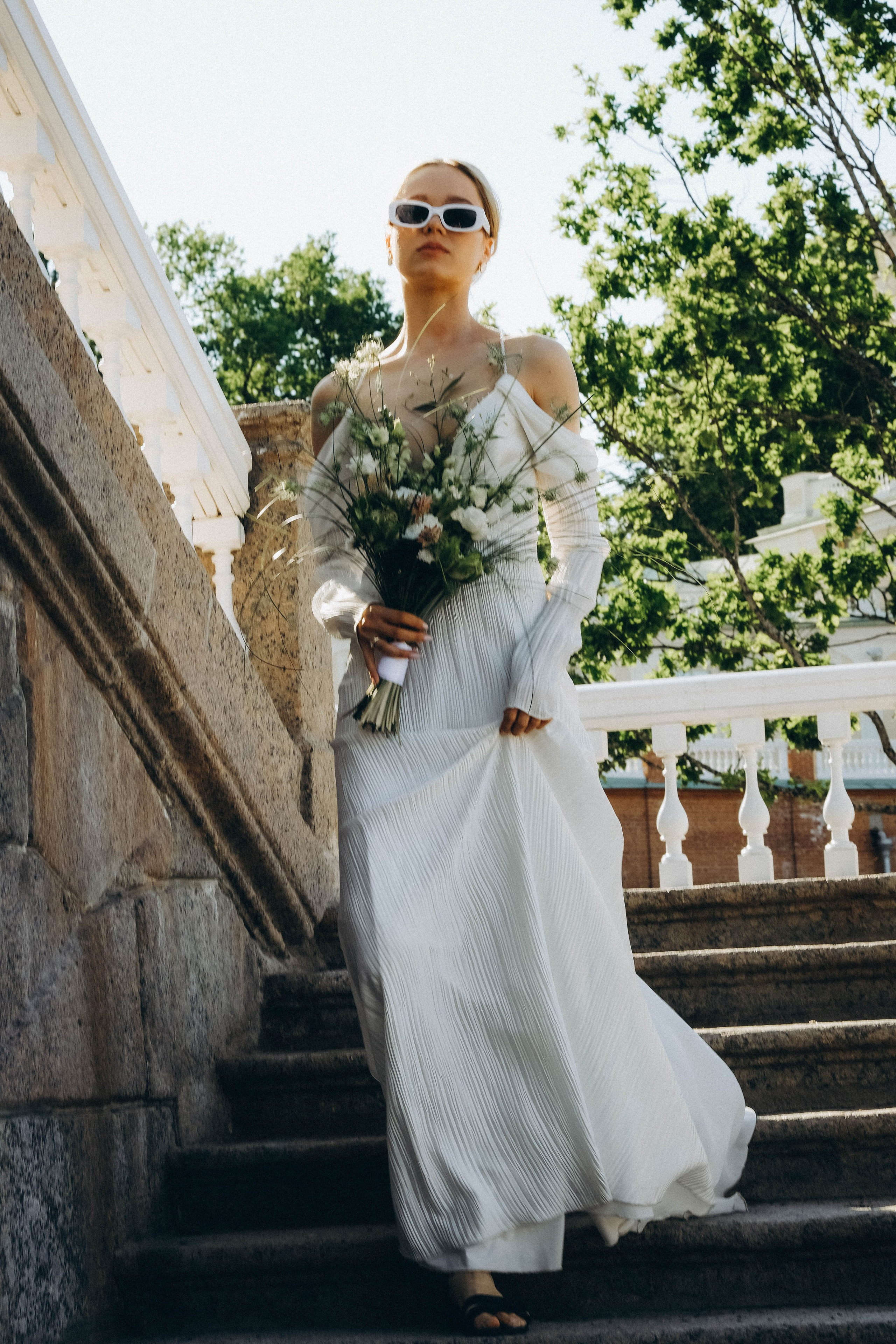 СВАДЕБНАЯ СЬЕМКА В ПАРКЕ ОРАНИЕНБАУМ. Профессиональный фотограф, Санкт-Петербург — Виктория Богомолова