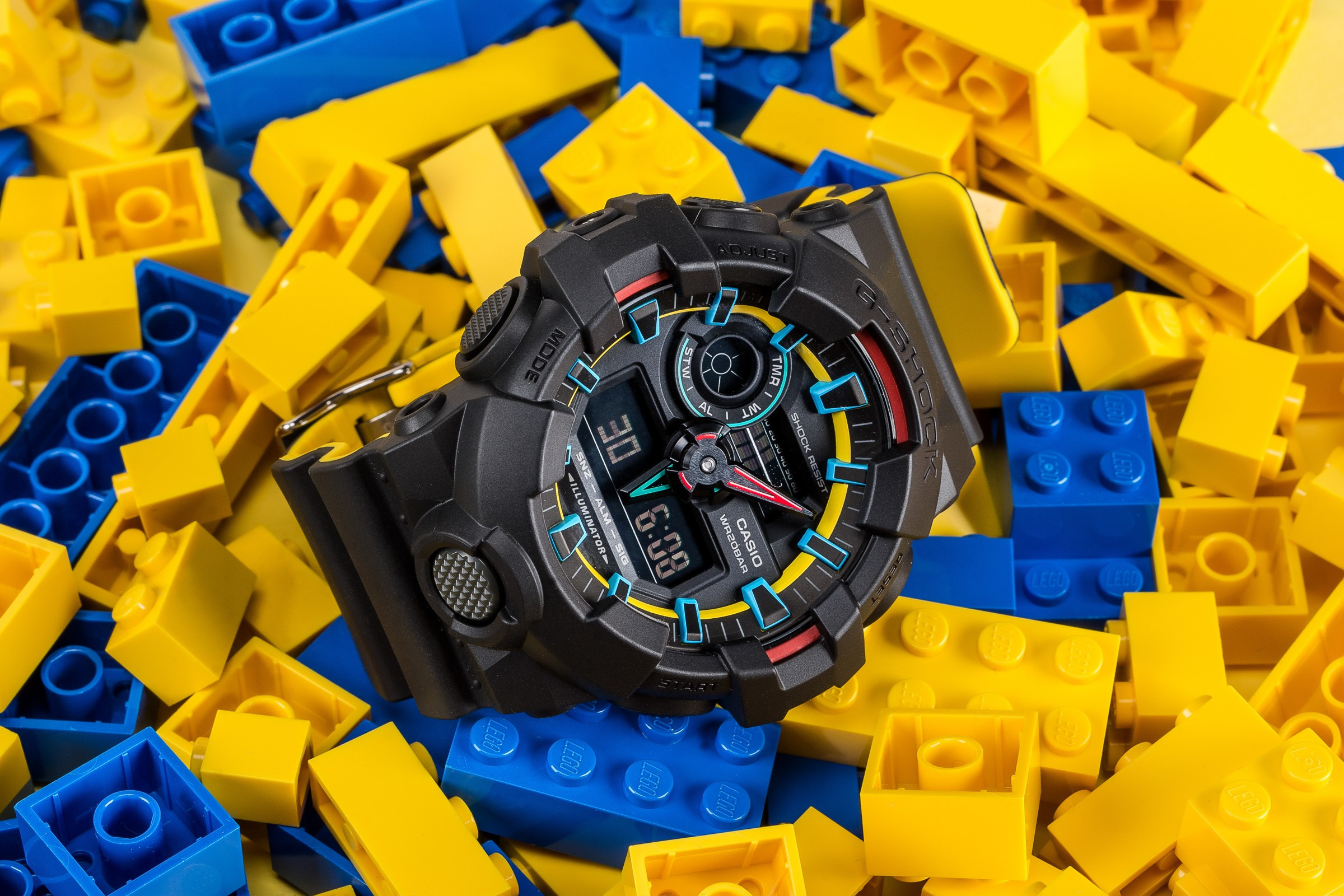 G-Shock x Lego. Репортажный и свадебный фотограф в Москве