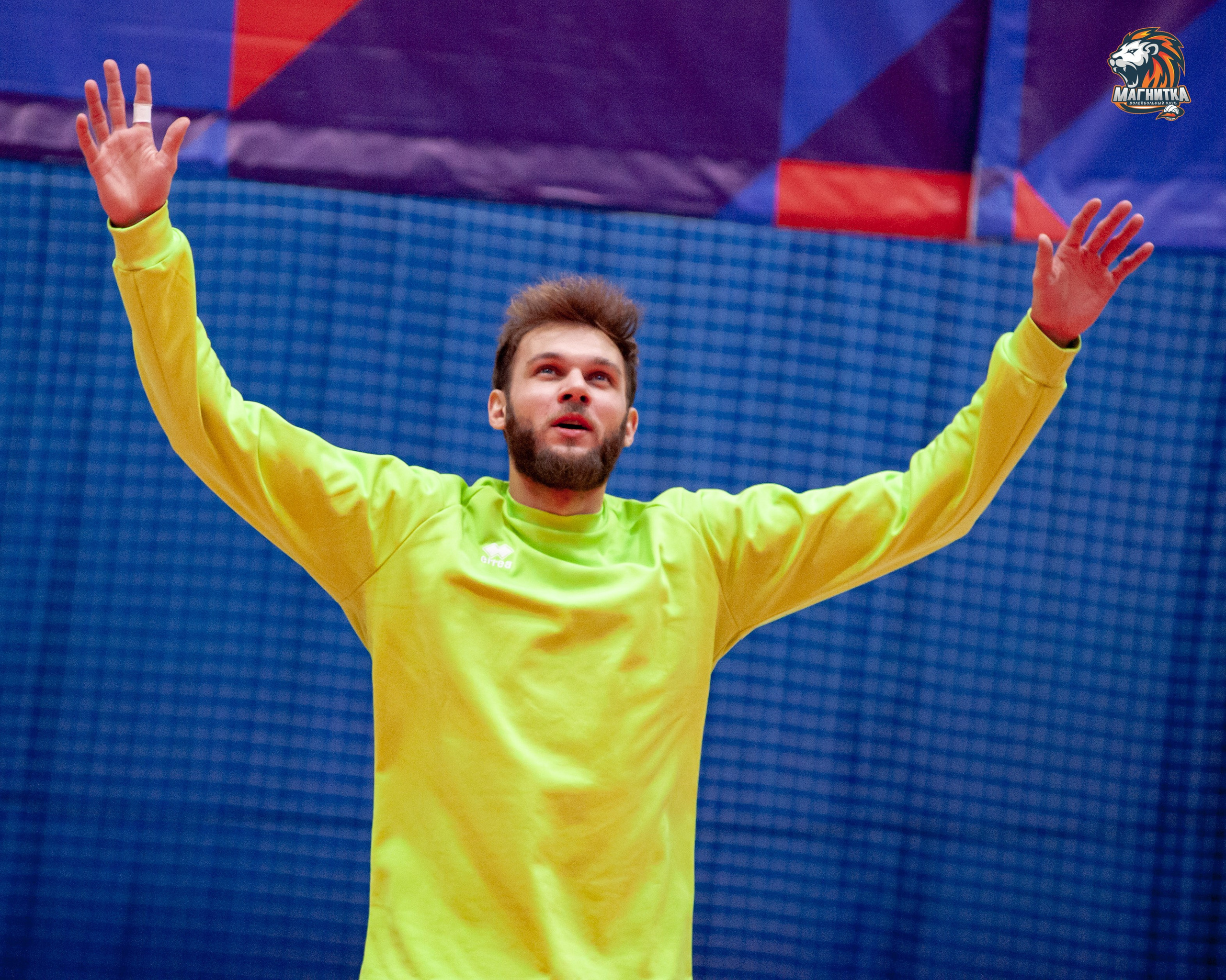 Чемпионат России по волейболу. Высшая лига А. Магнитка — Локомотив-Изумруд. Фотограф Магнитогорск Данил Семенов