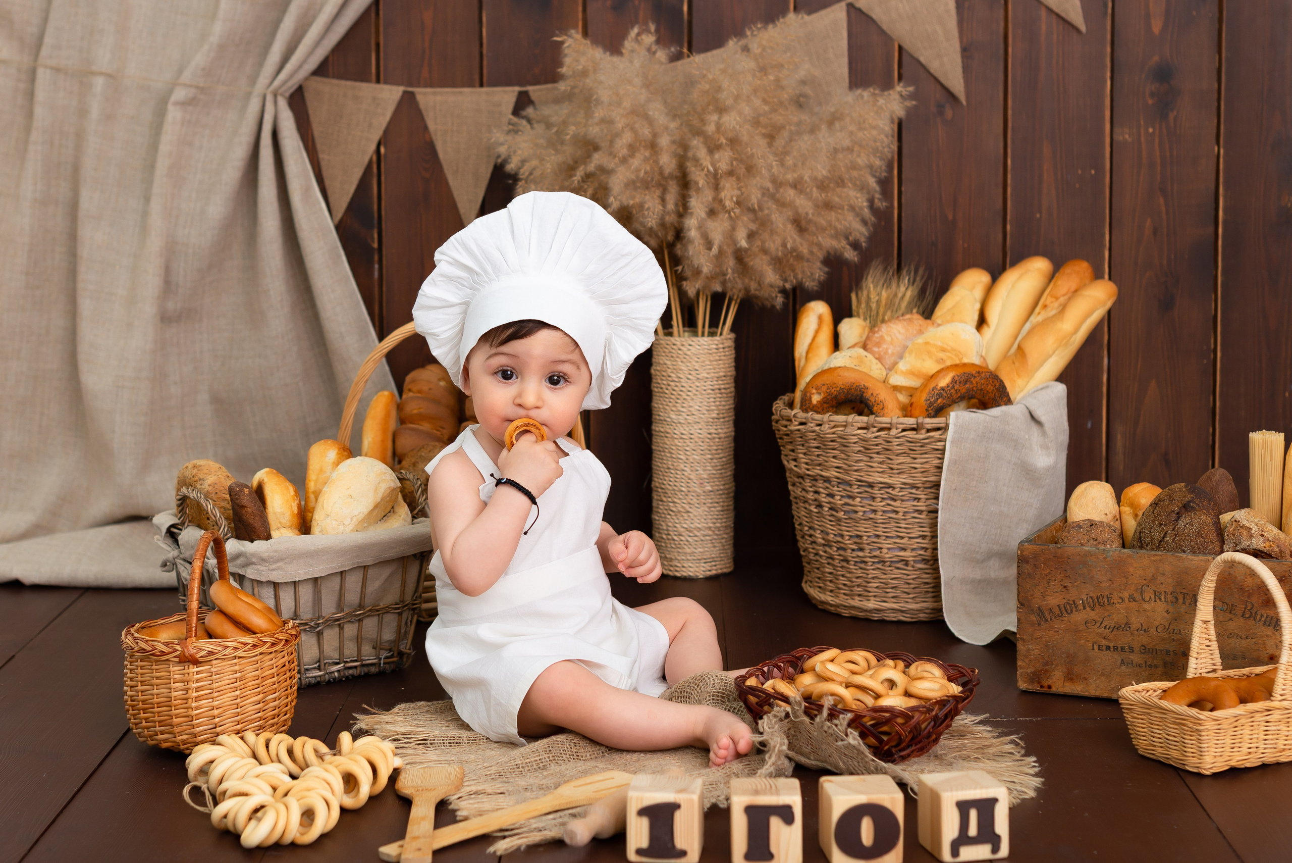 Годик пакет «Премиум». Детская фотостудия «Мандаринка» | Детский фотограф Краснодар