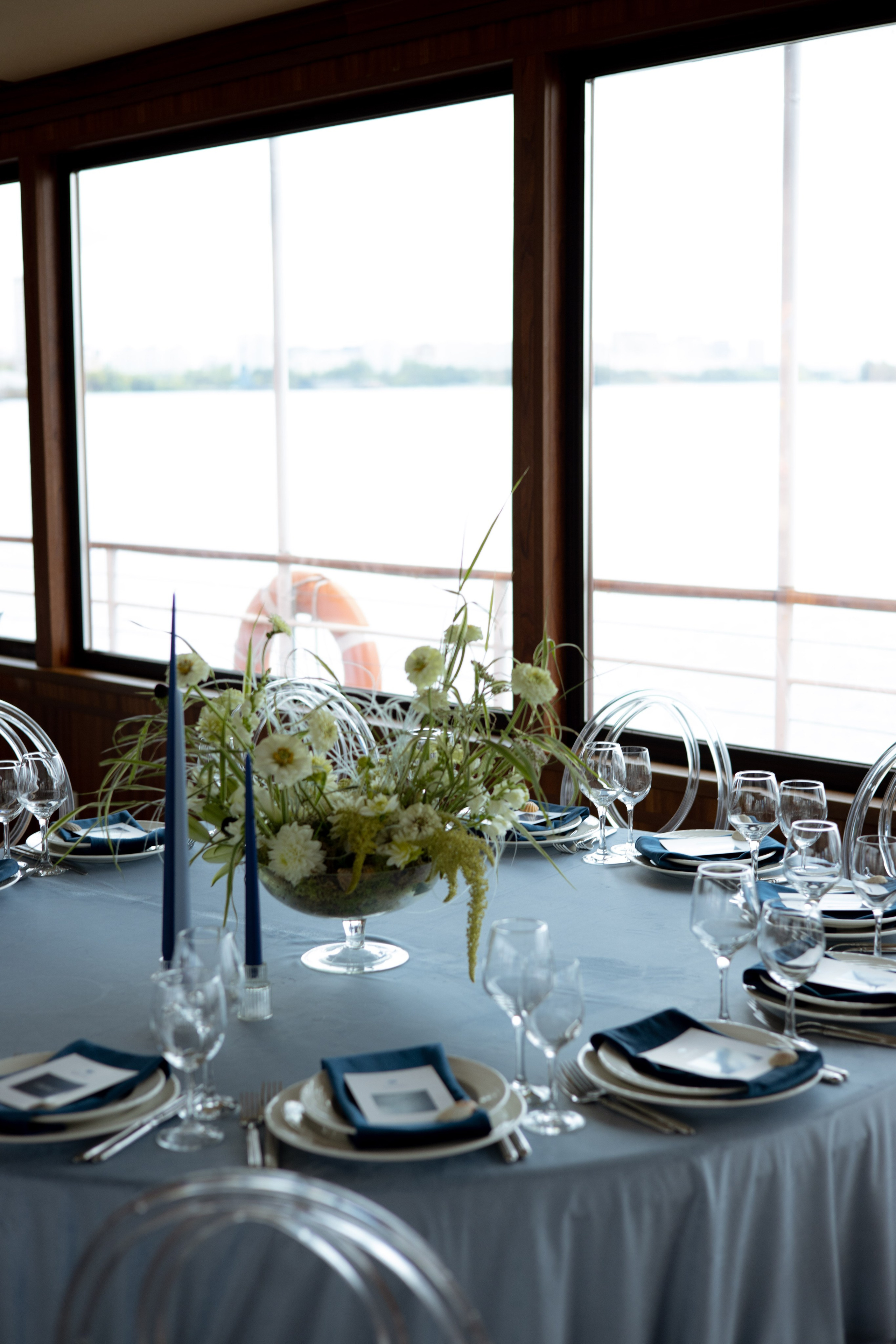 Мужской ДР. Теплоход «Императрица». Оформление свадеб, декор свадеб Вера Маркова, Москва