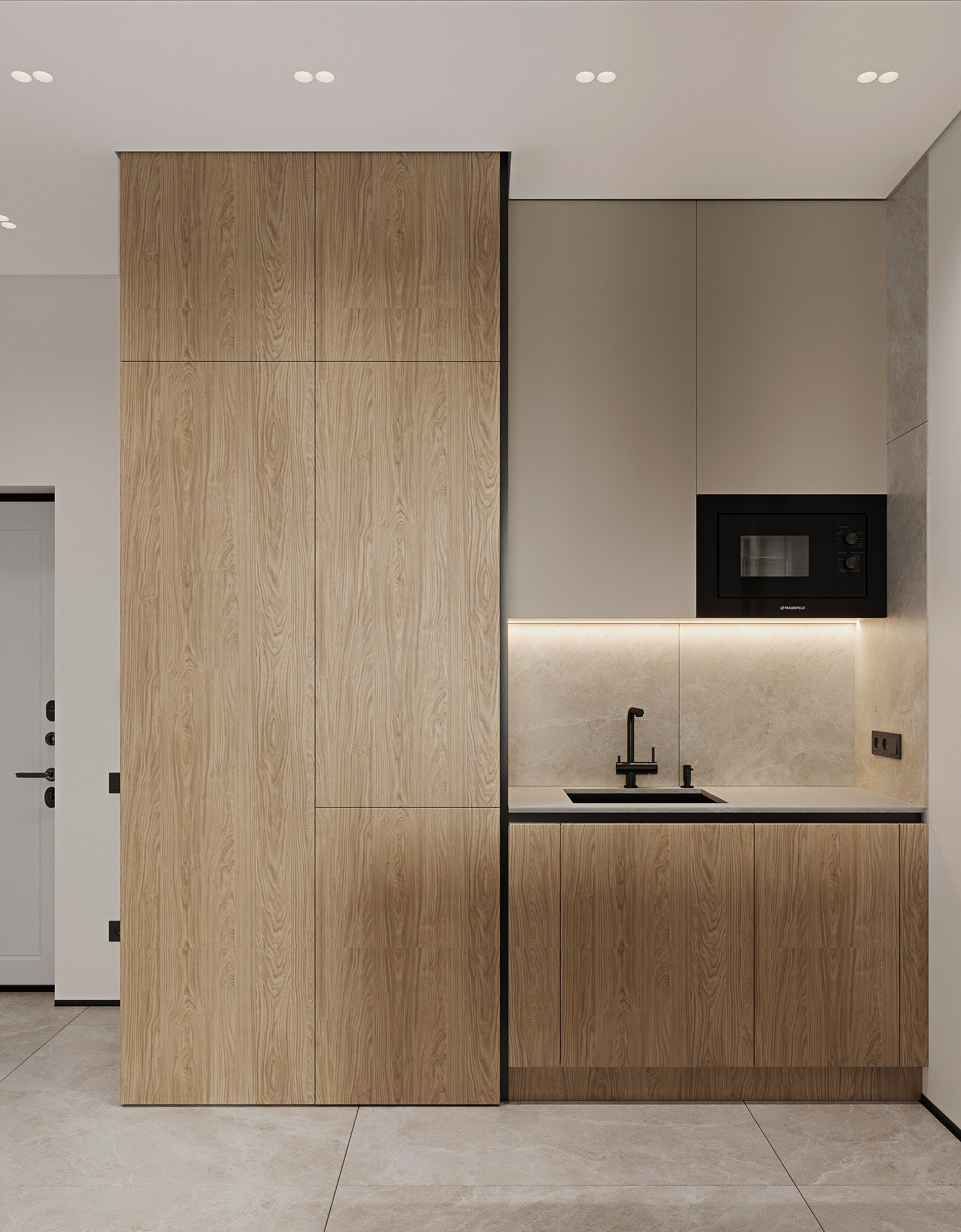 ЖК MYPRIORITY Басманный, 39 м² | МОСКВА. Design interior-Samsonyan R