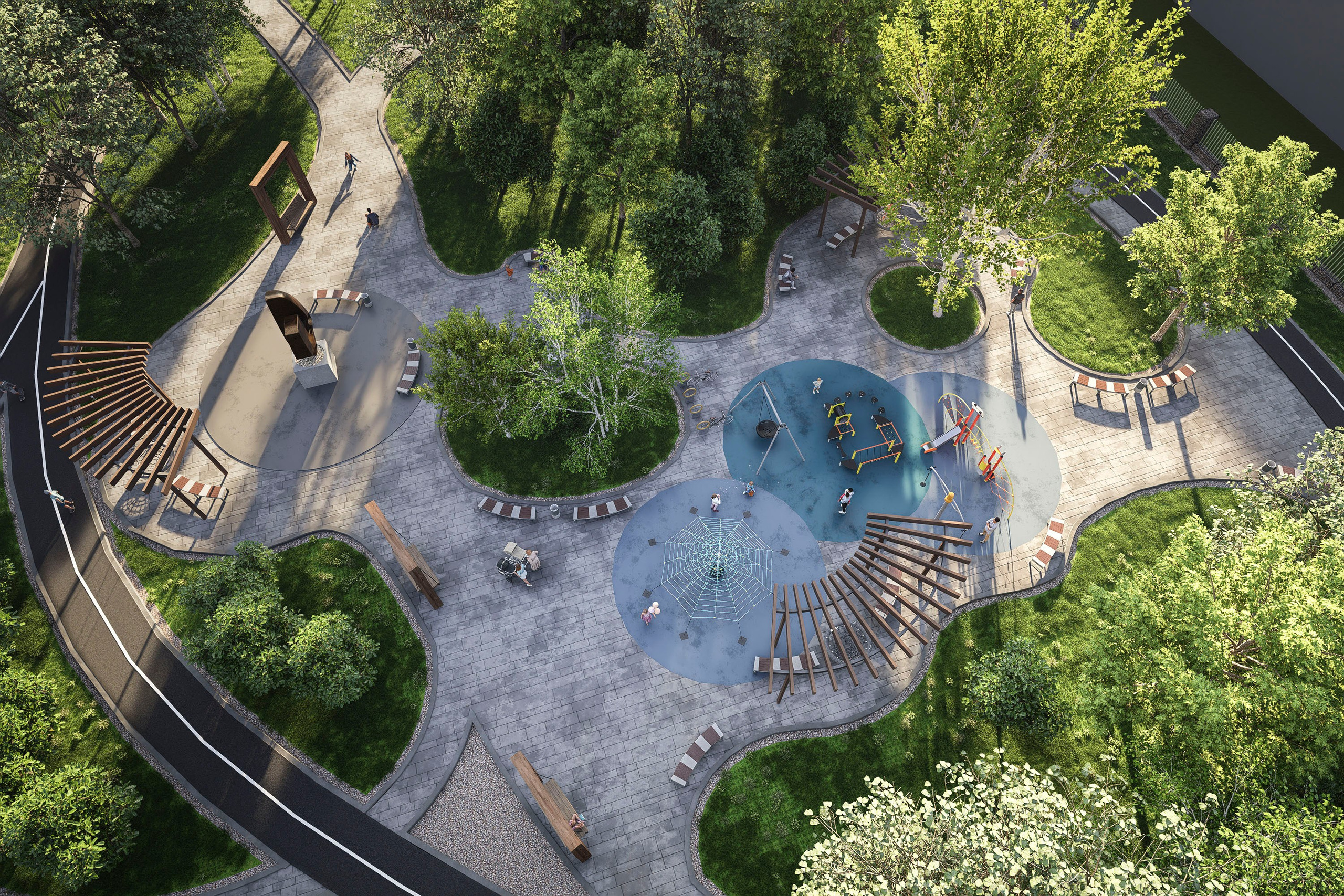 ИЖС Сквер. Архитектурно-дизайнерское бюро ROOMS