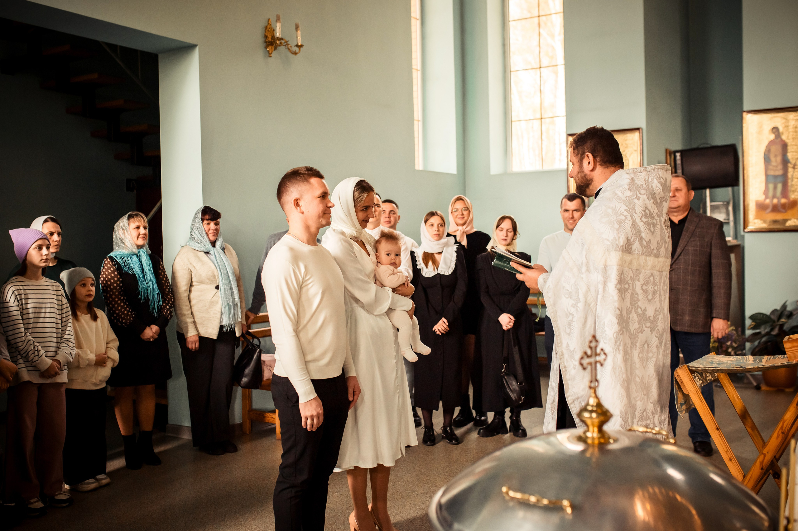 Крещение Верочки