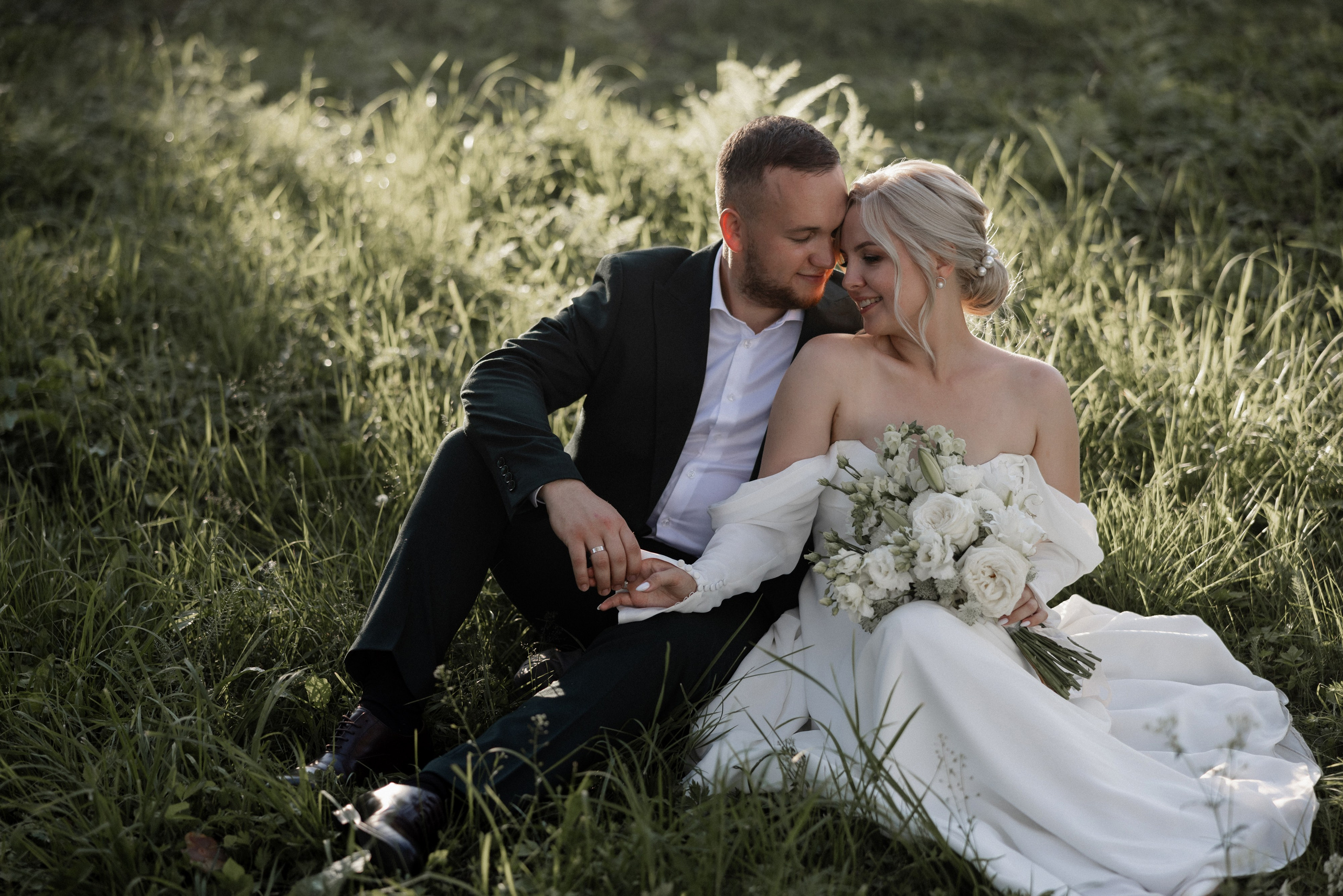 Свадебная фотосессия в Дёмино