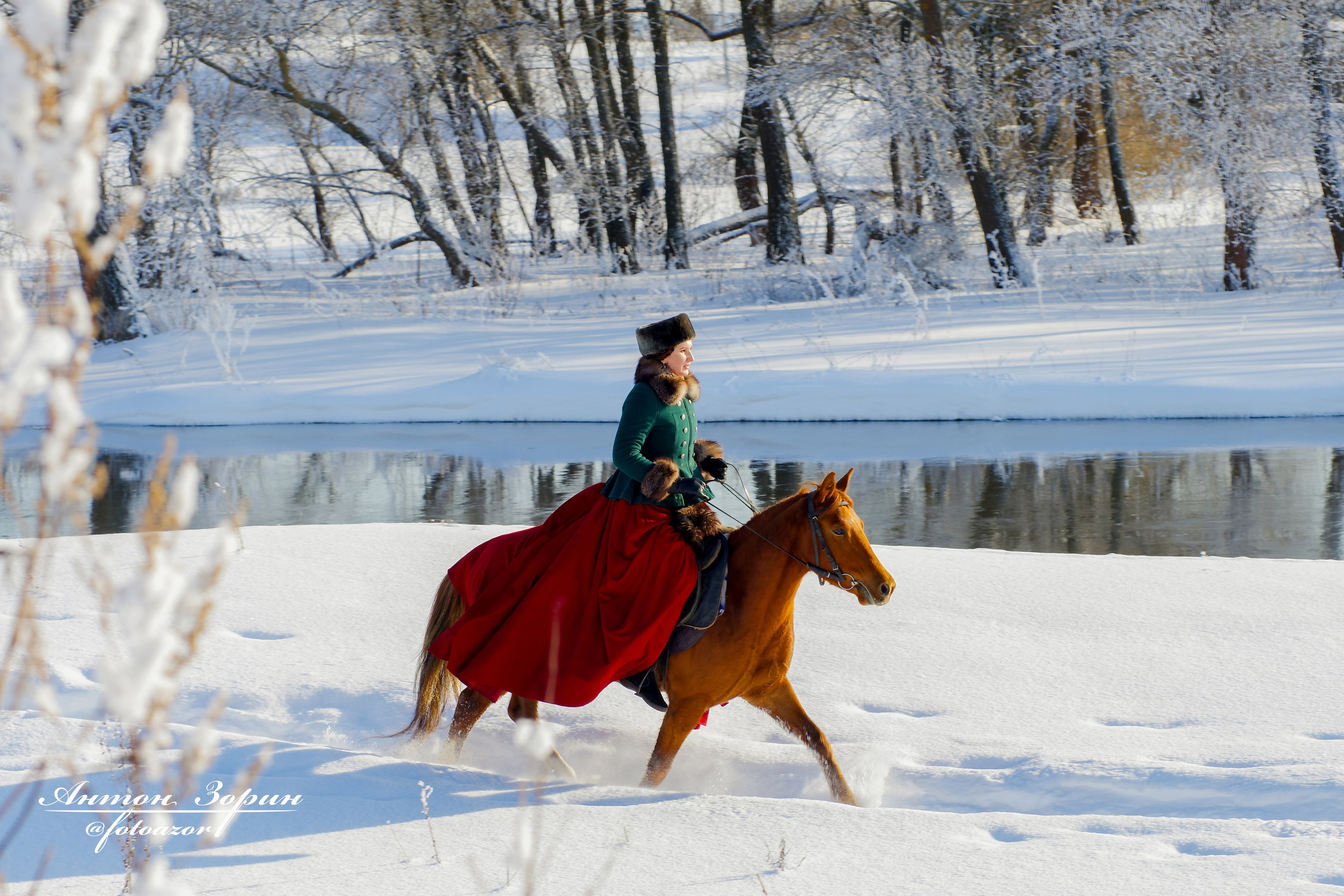 Конная охота. Семейный и детский фотограф Антон Зорин