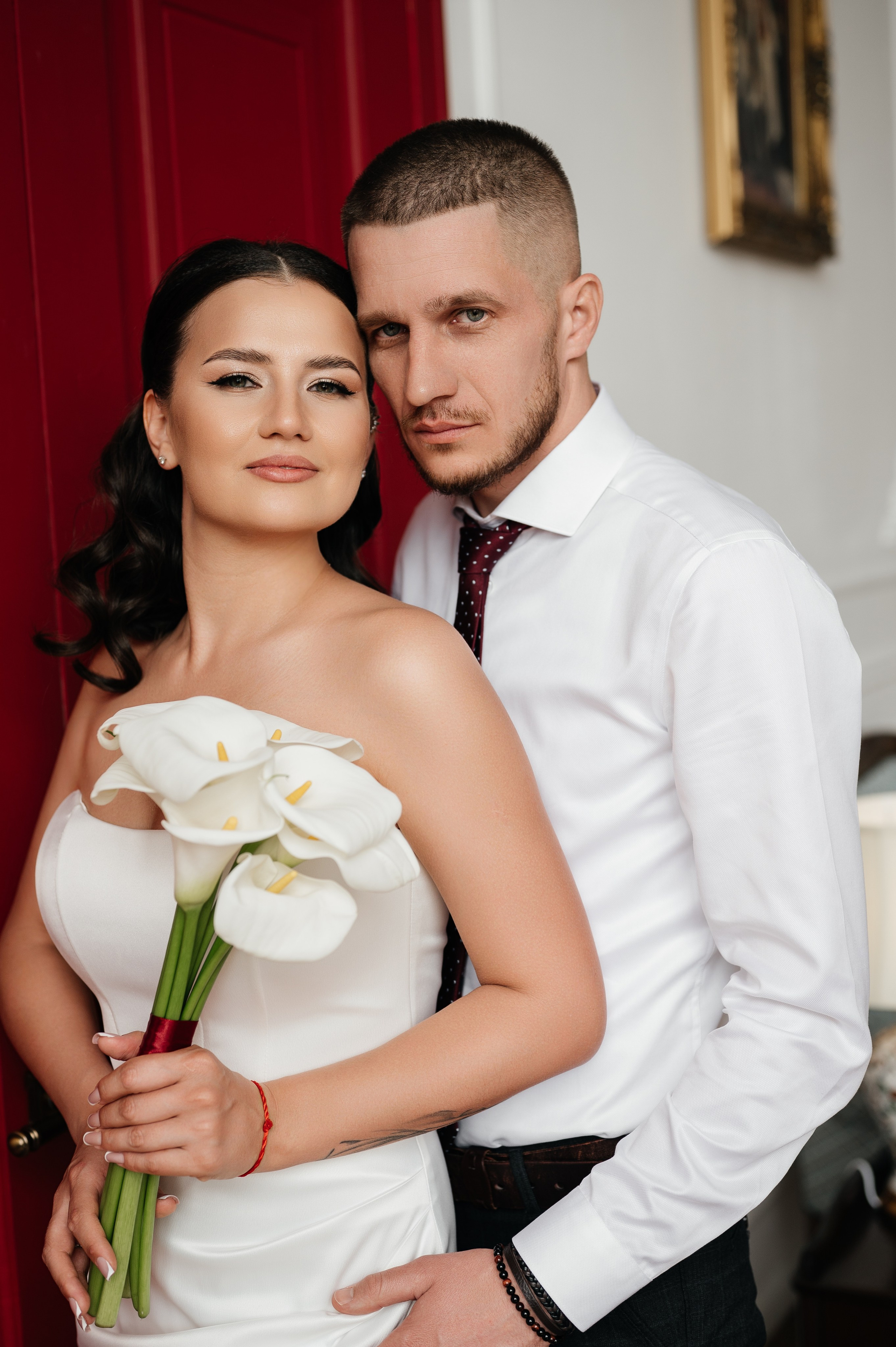 Свадебная фотосессия в студии. Свадебный и семейный фотограф в Краснодаре Алина Мельник