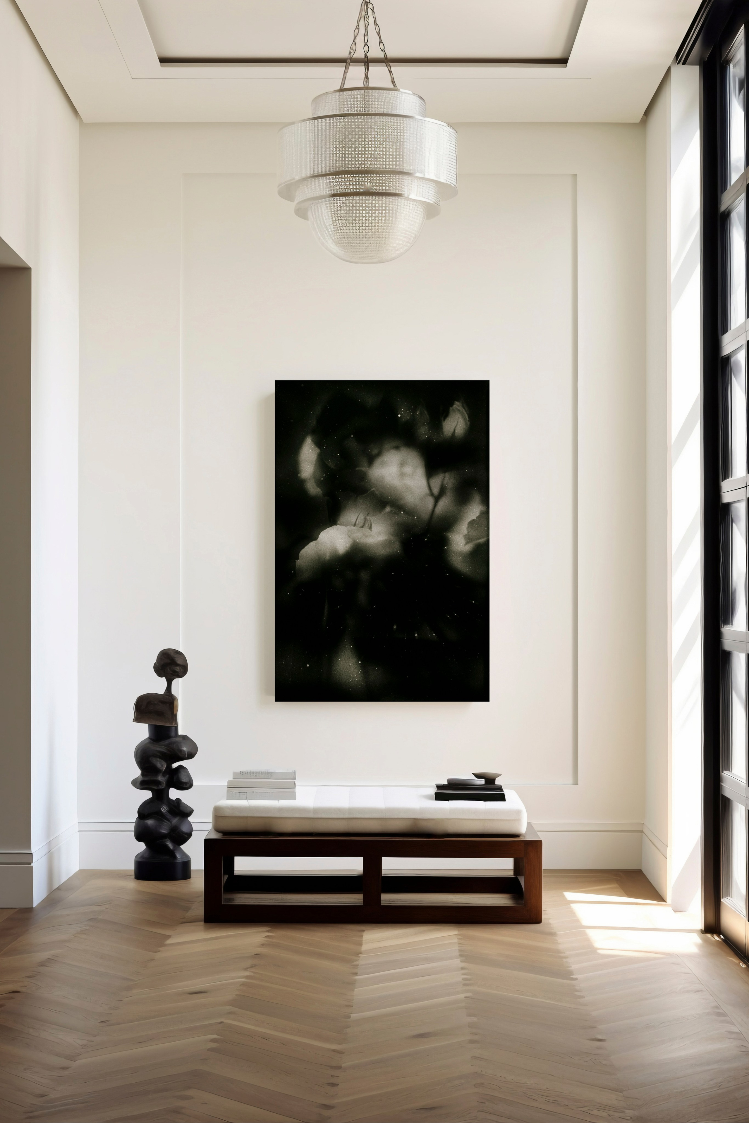 Flowers. Visual artist