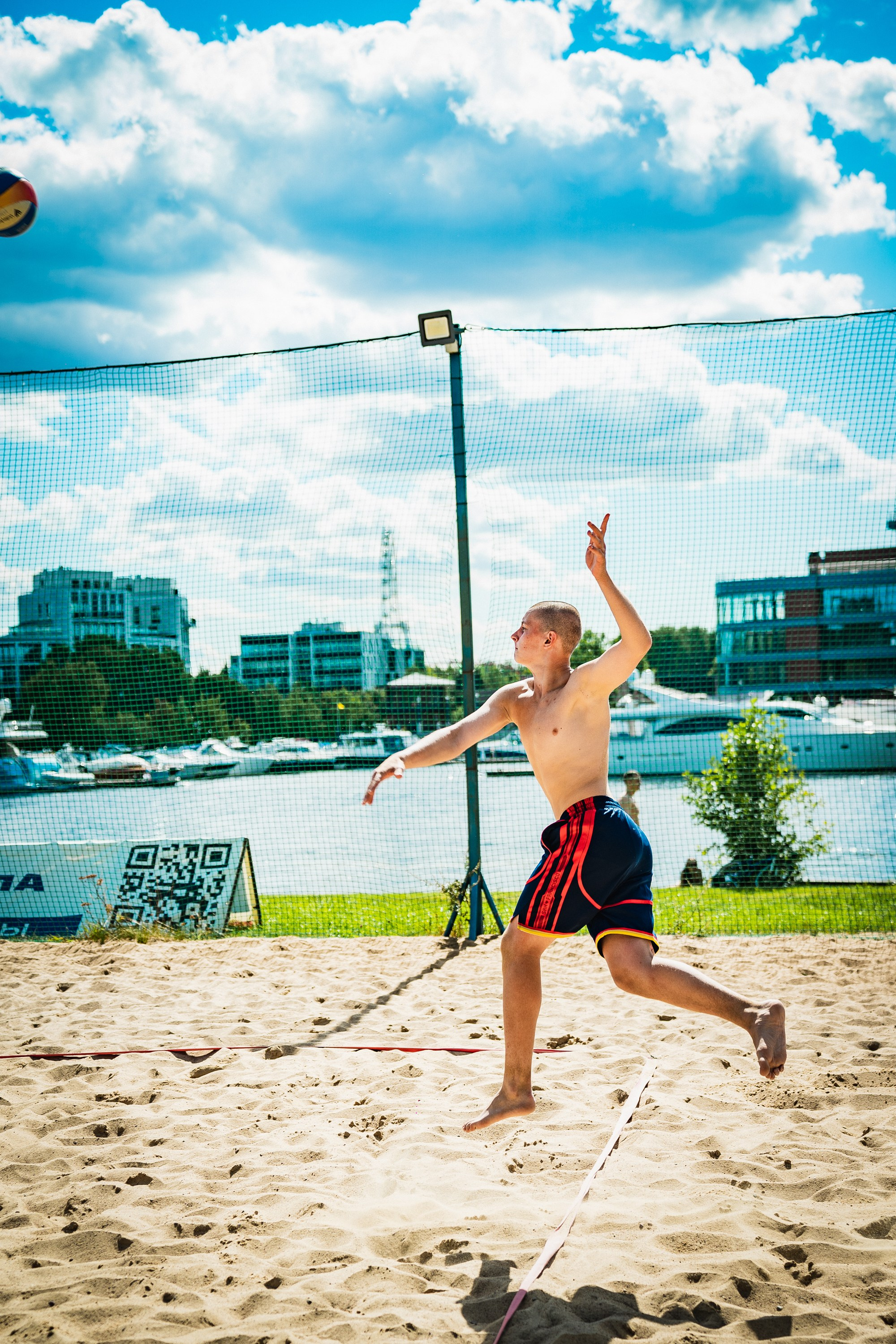 Пляжный волейбол. Репортажный и портретный фотограф в Санкт-Петербурге Пчелинов Александр