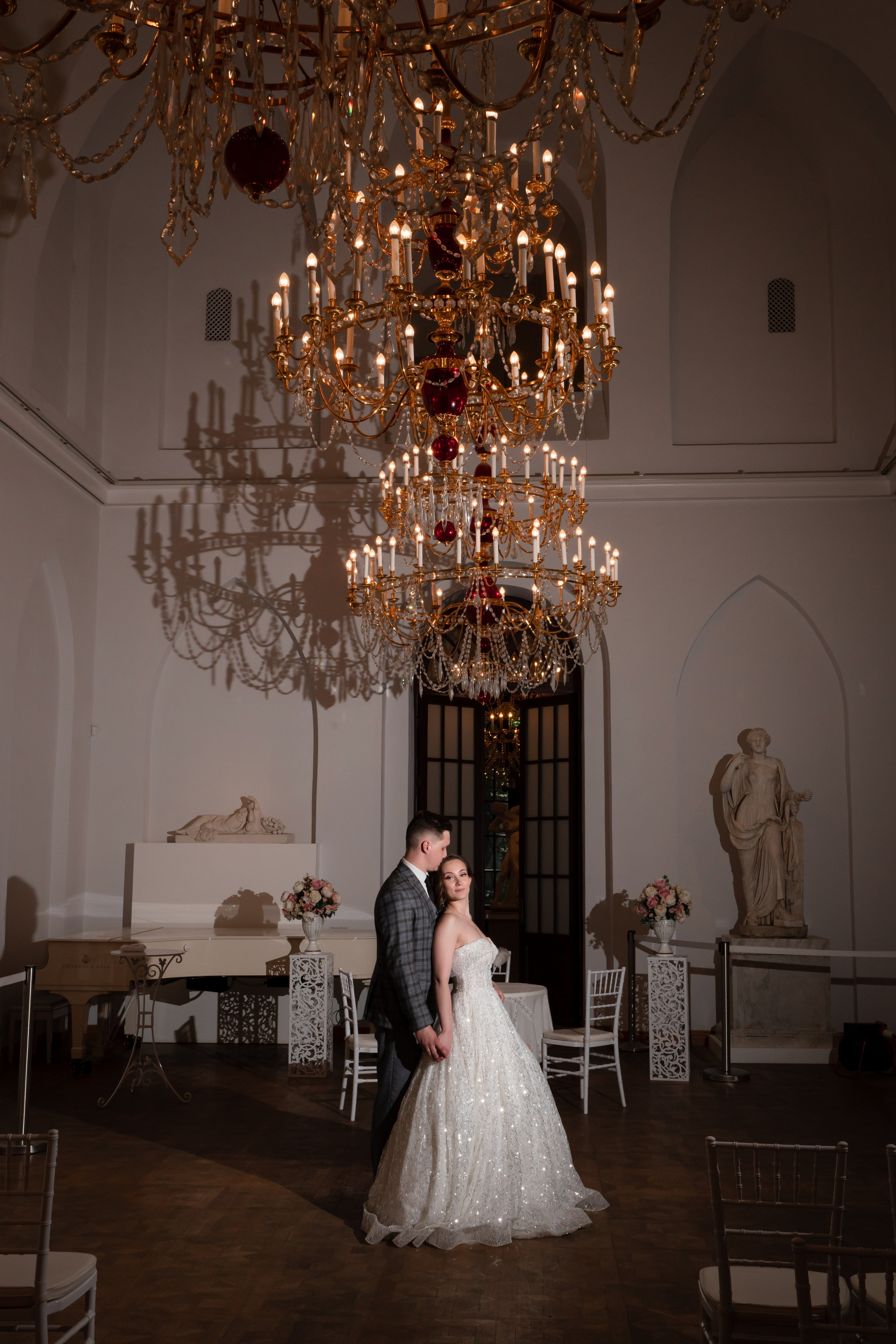 Свадебная фотосессия в Царицыно. Свадебный фотограф Вера Климова