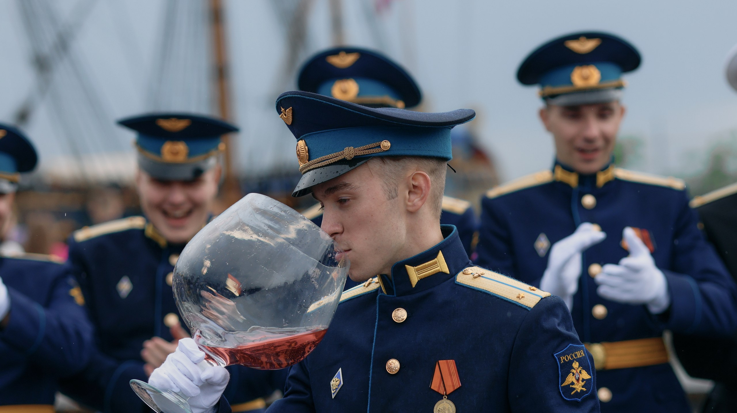 Выпуск Военно Воздушной Академии. Свадебный и репортажный фотограф Дмитрий Кононенко