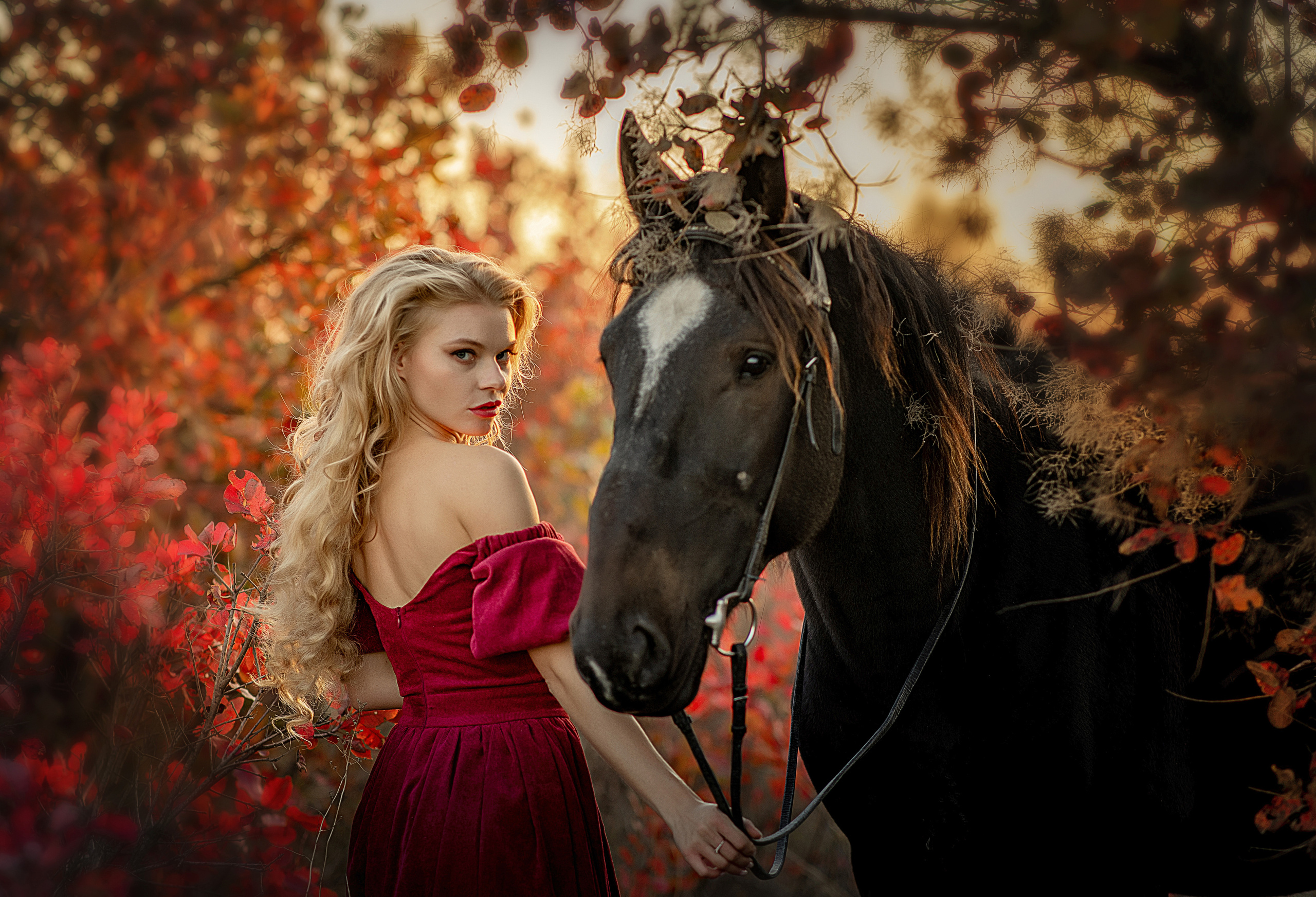 Фотосессия с лошадью. Фотограф-стилист Крым Прокат одежды в Крыму. Фотосессии в Крыму