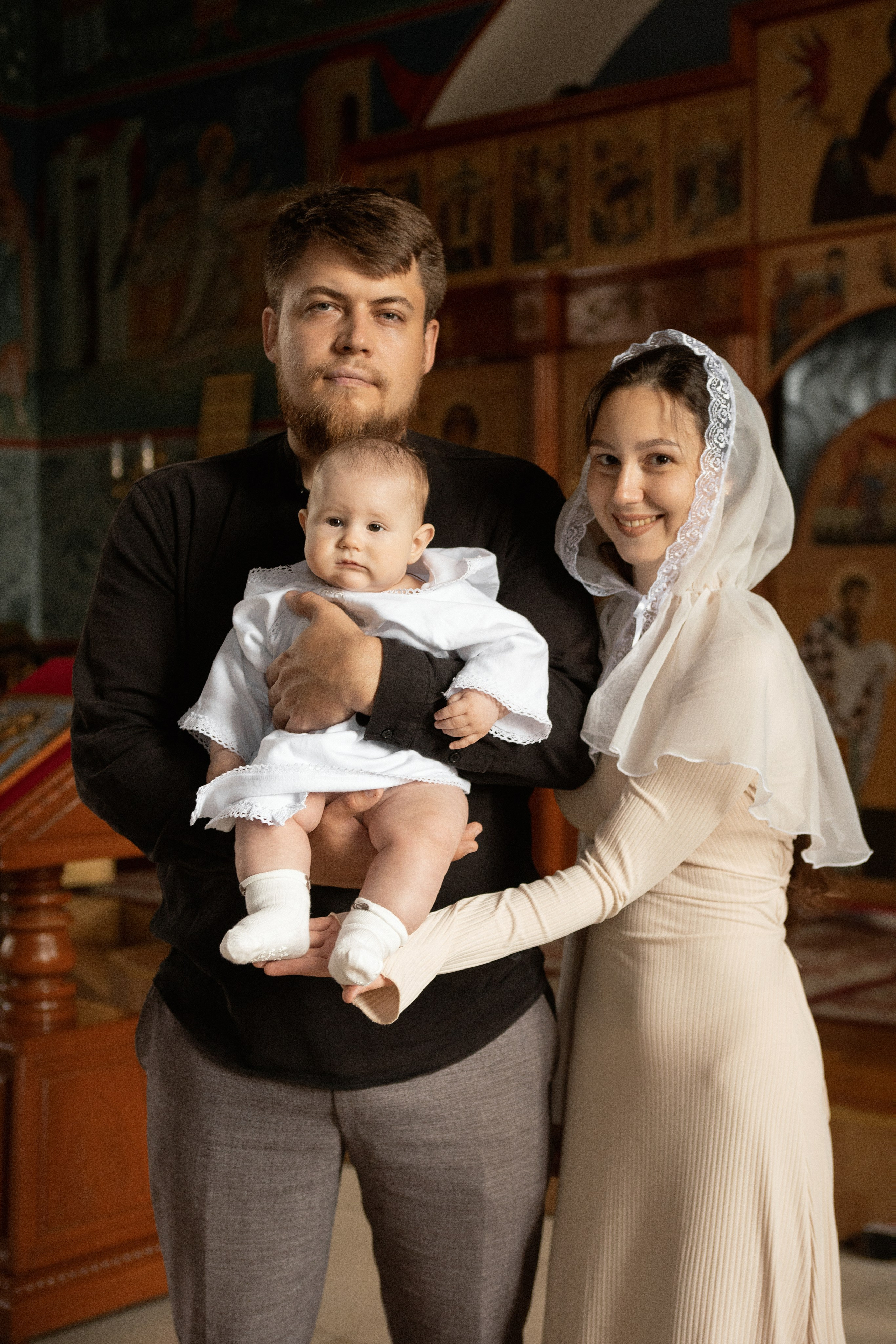 Крещение Константина Собор Казанской иконы Божией Матери (возле ТЦ Север). Фотограф новорожденных Оренбург Оксана Трофимова