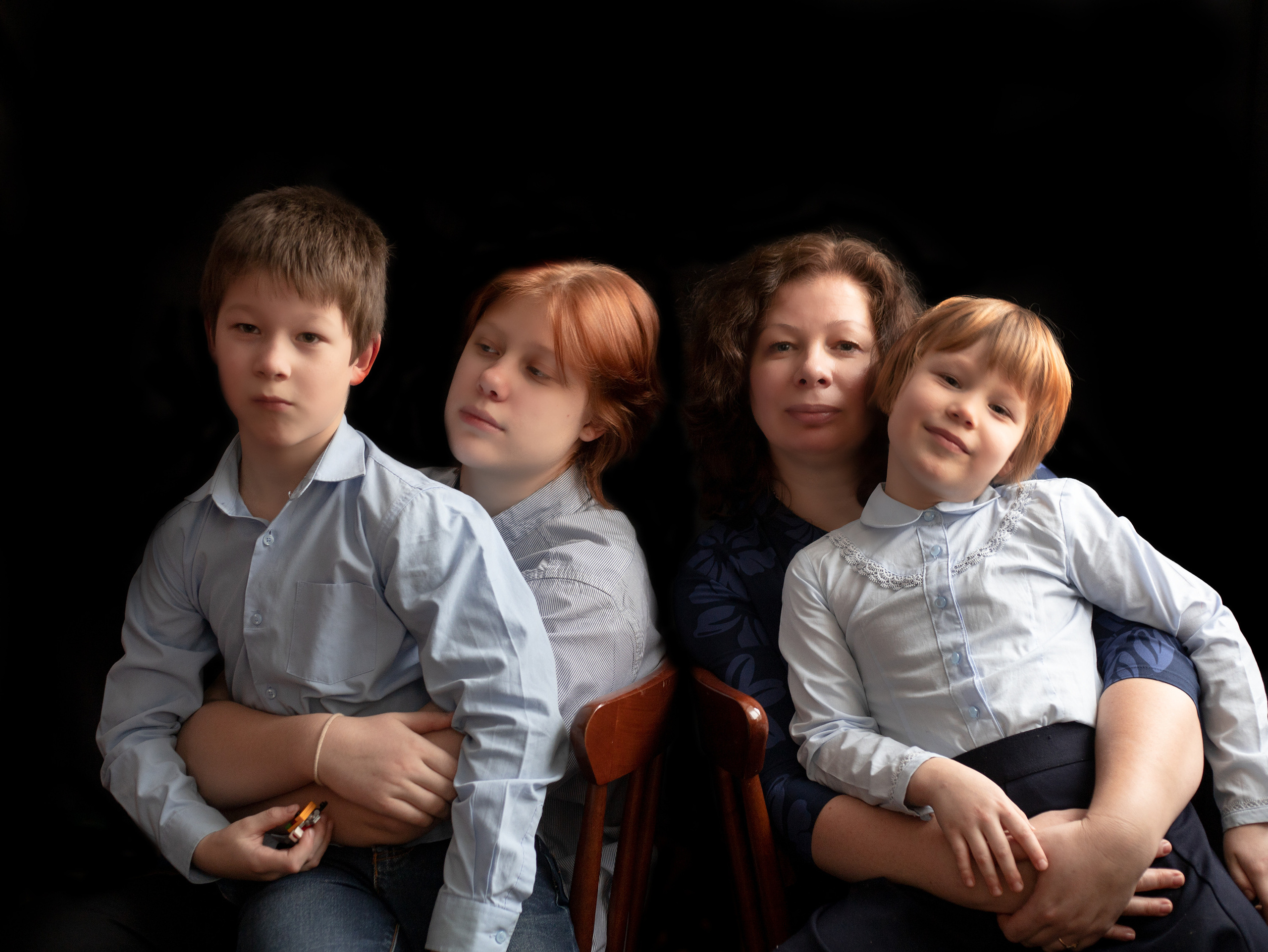 Наташа с детьми. Фотограф в СПб и ЛО Татьяна Кучерова