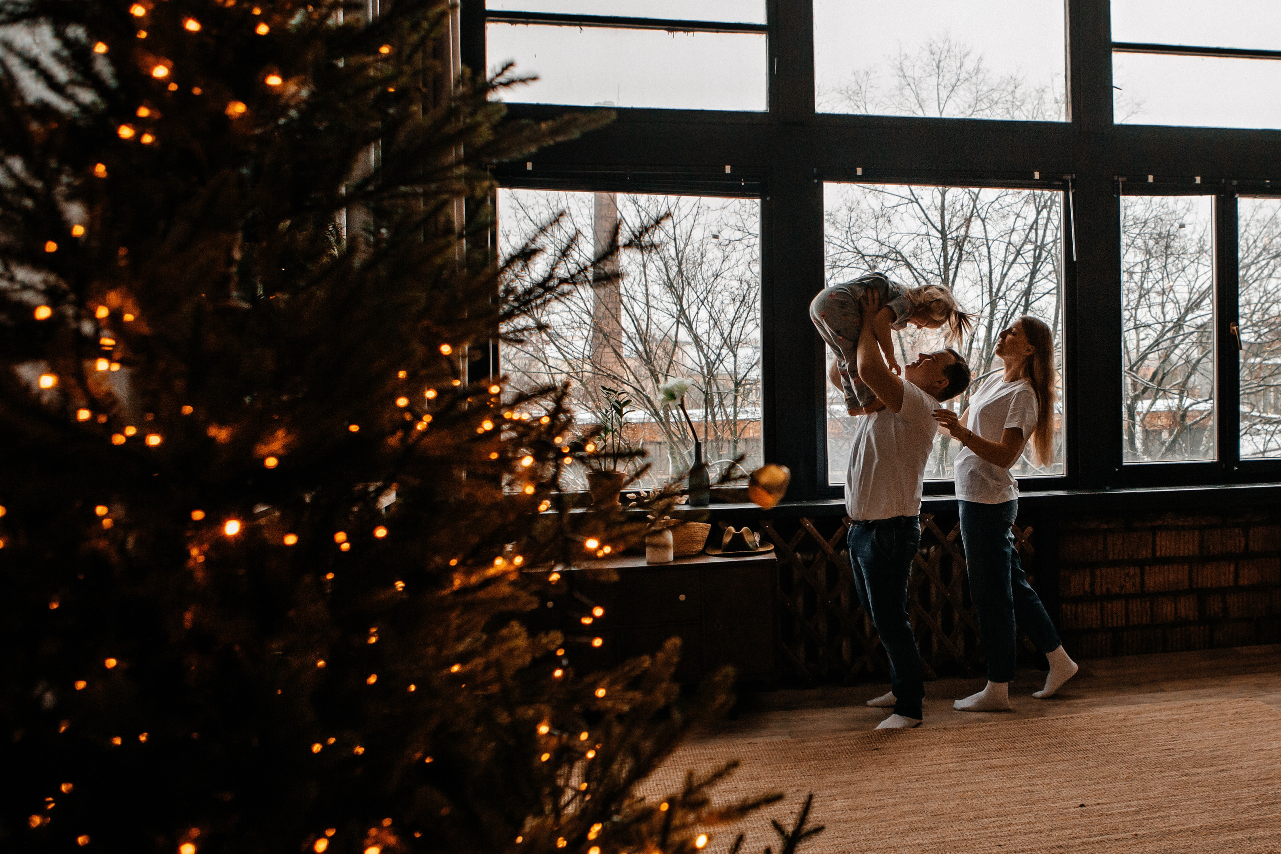 Алеся+Женя+Ксюша. Семейный фотограф в Минске Саша Павлюк