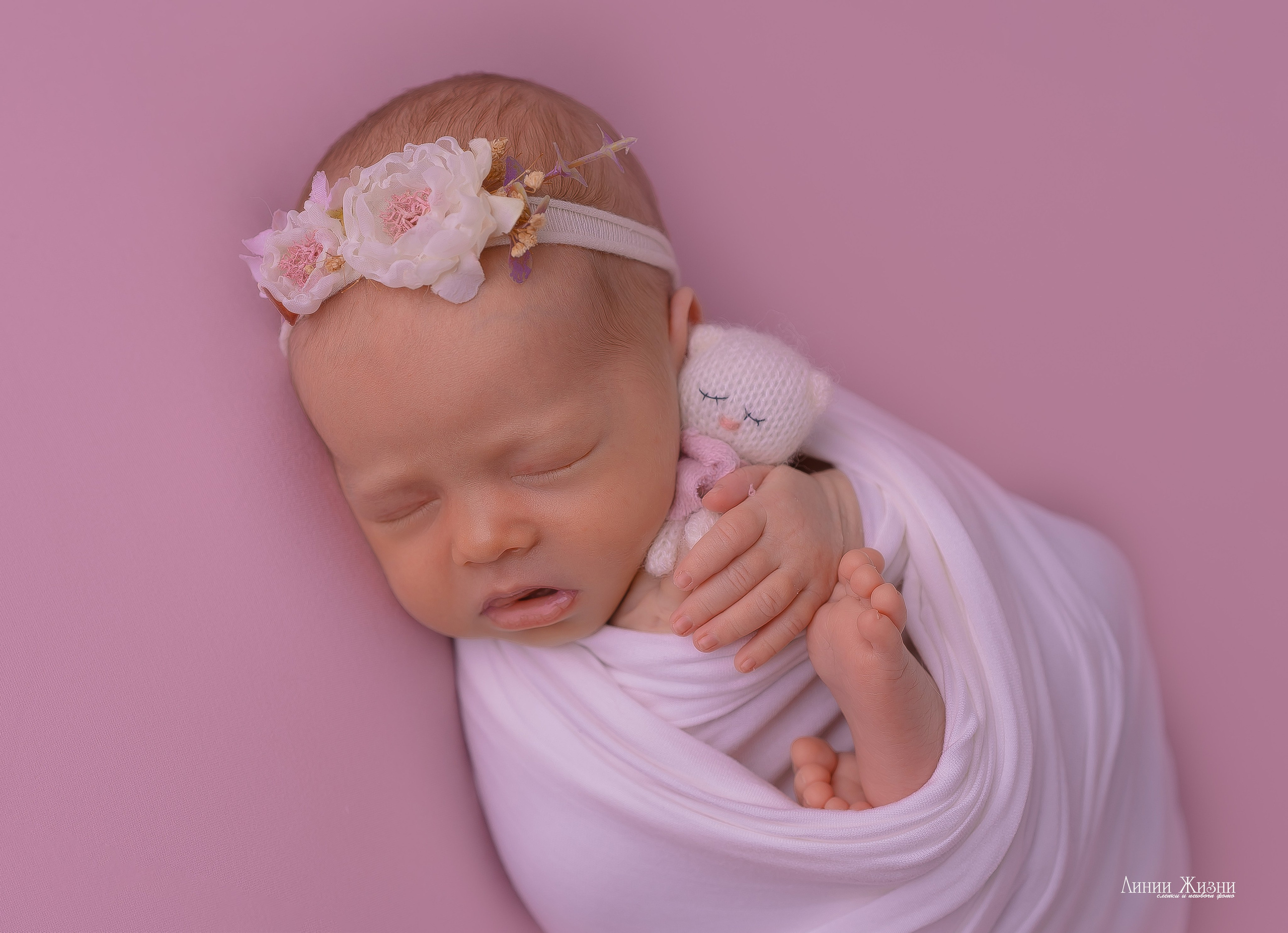 Серафима 19 дней. Фотограф новорожденных в Нижнем Новгороде Сергеева Оксана