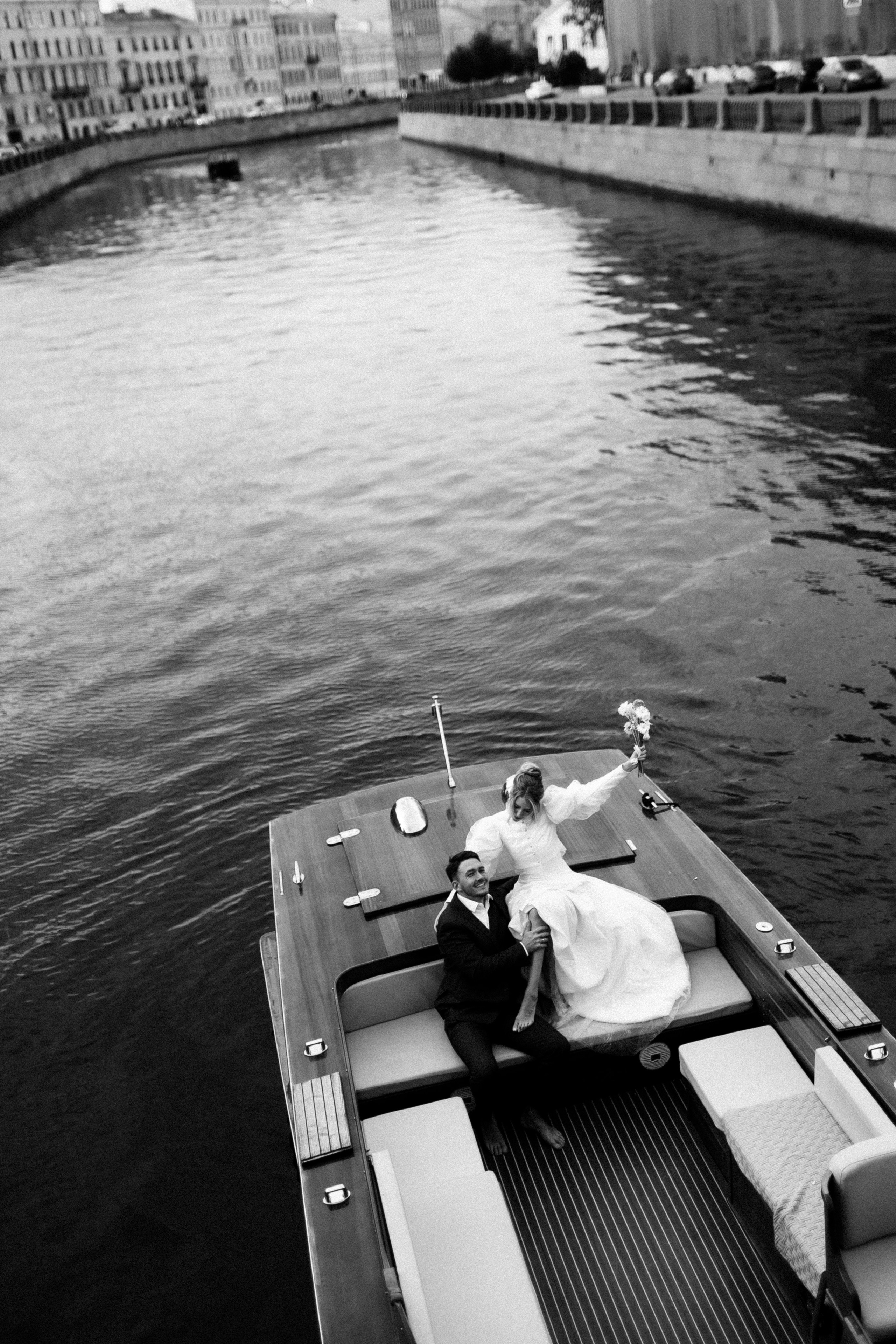 На катере. Фотограф в Санкт-Петербурге