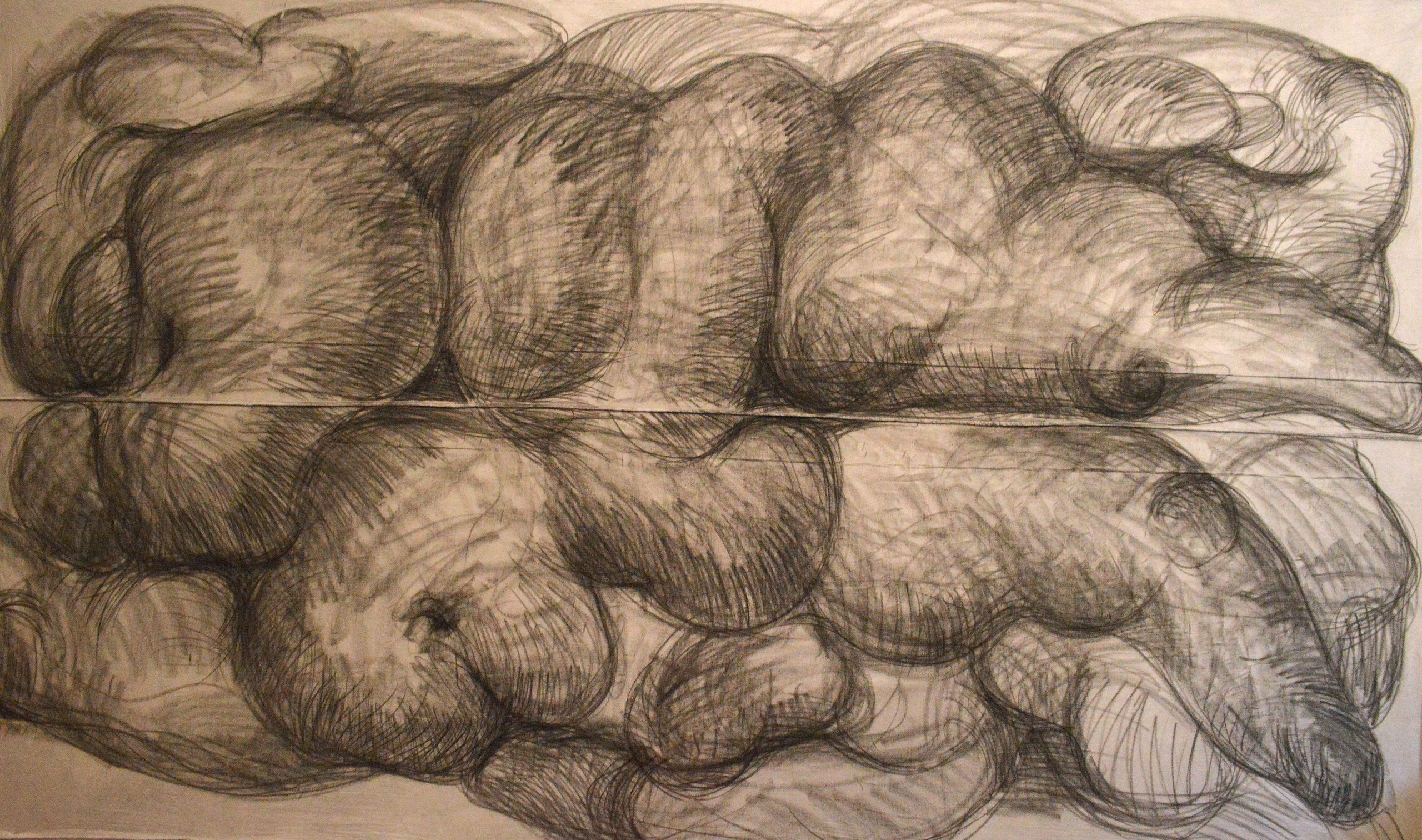 " Графические фрески» 2025. Лилия Ким. Междисциплинарный художник