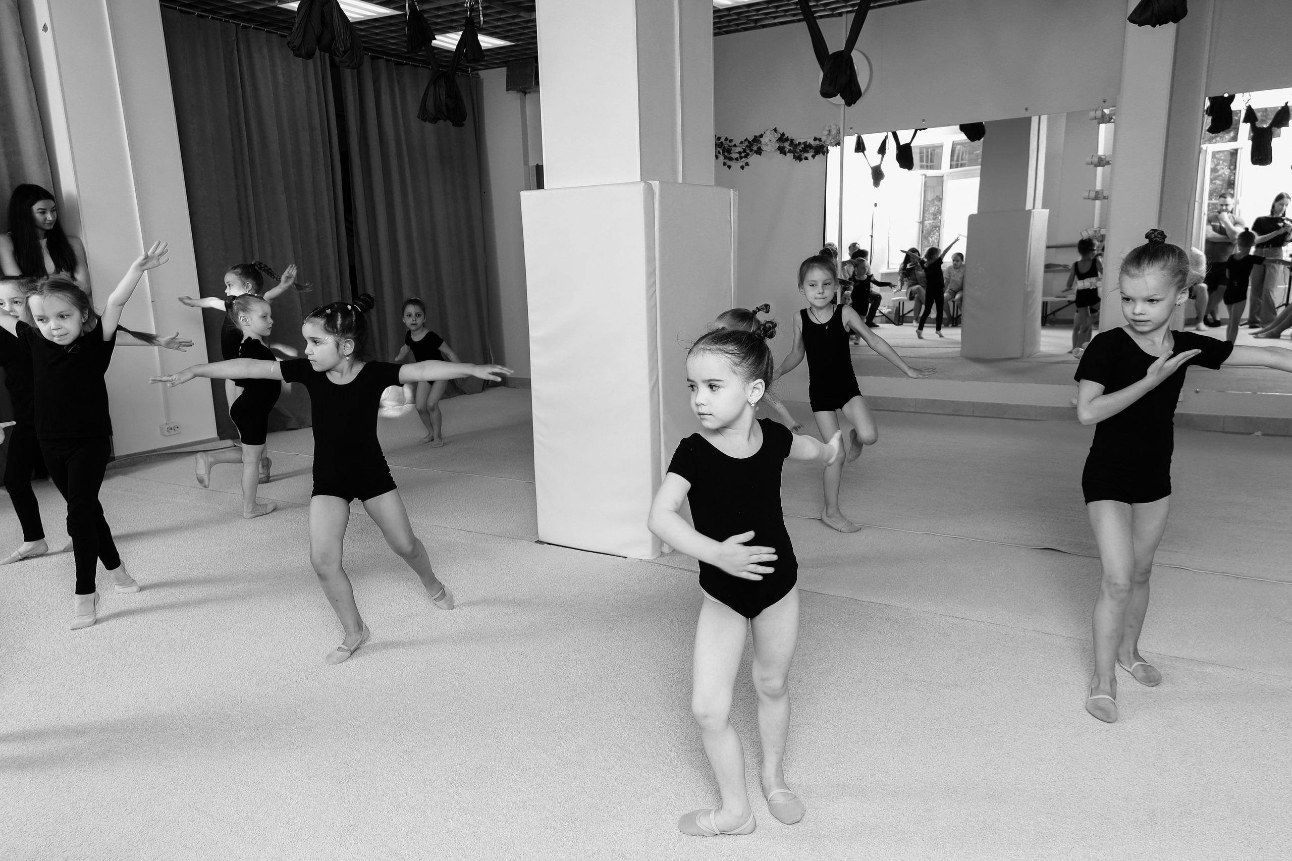 Открытый урок гимнастика. Фотограф Надршина Лилия