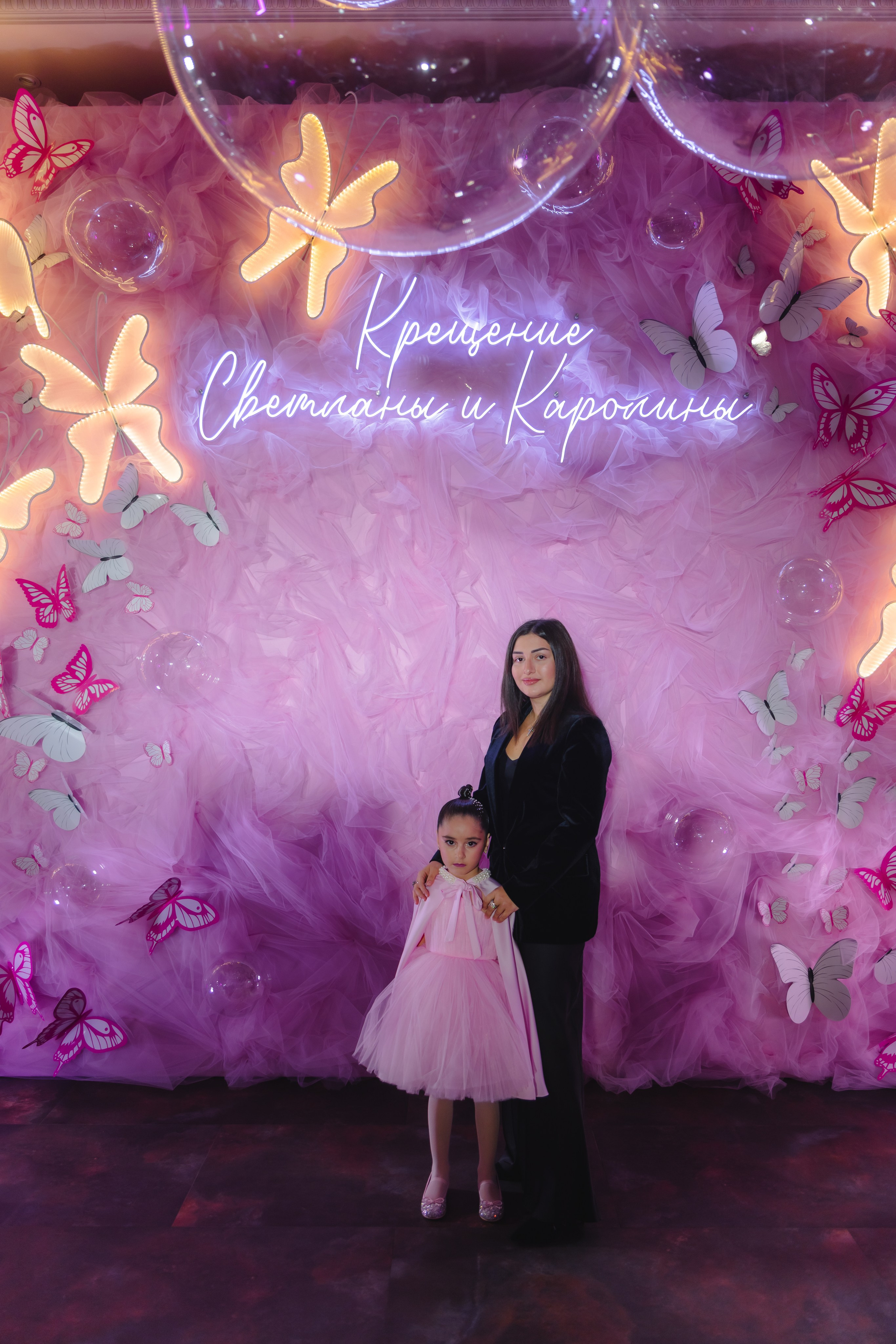 Крещение Светлана и Каролина. Фотограф Астафьева Мария