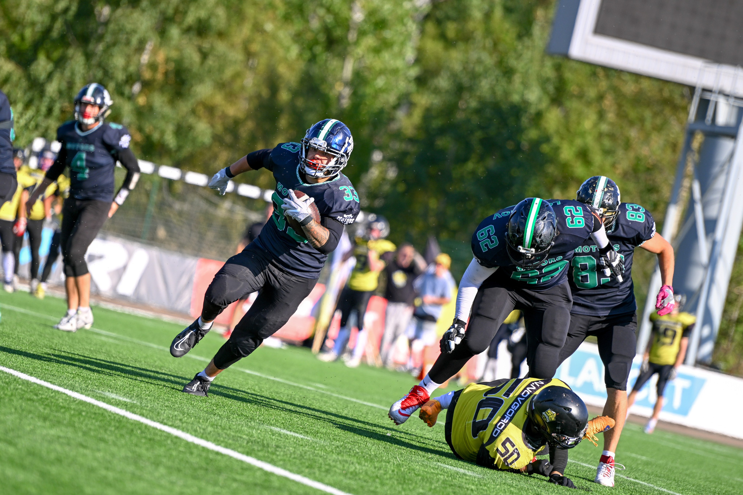 Американский футбол. Спортивный и репортажный фотограф в Казани Вячеслав Сатонин