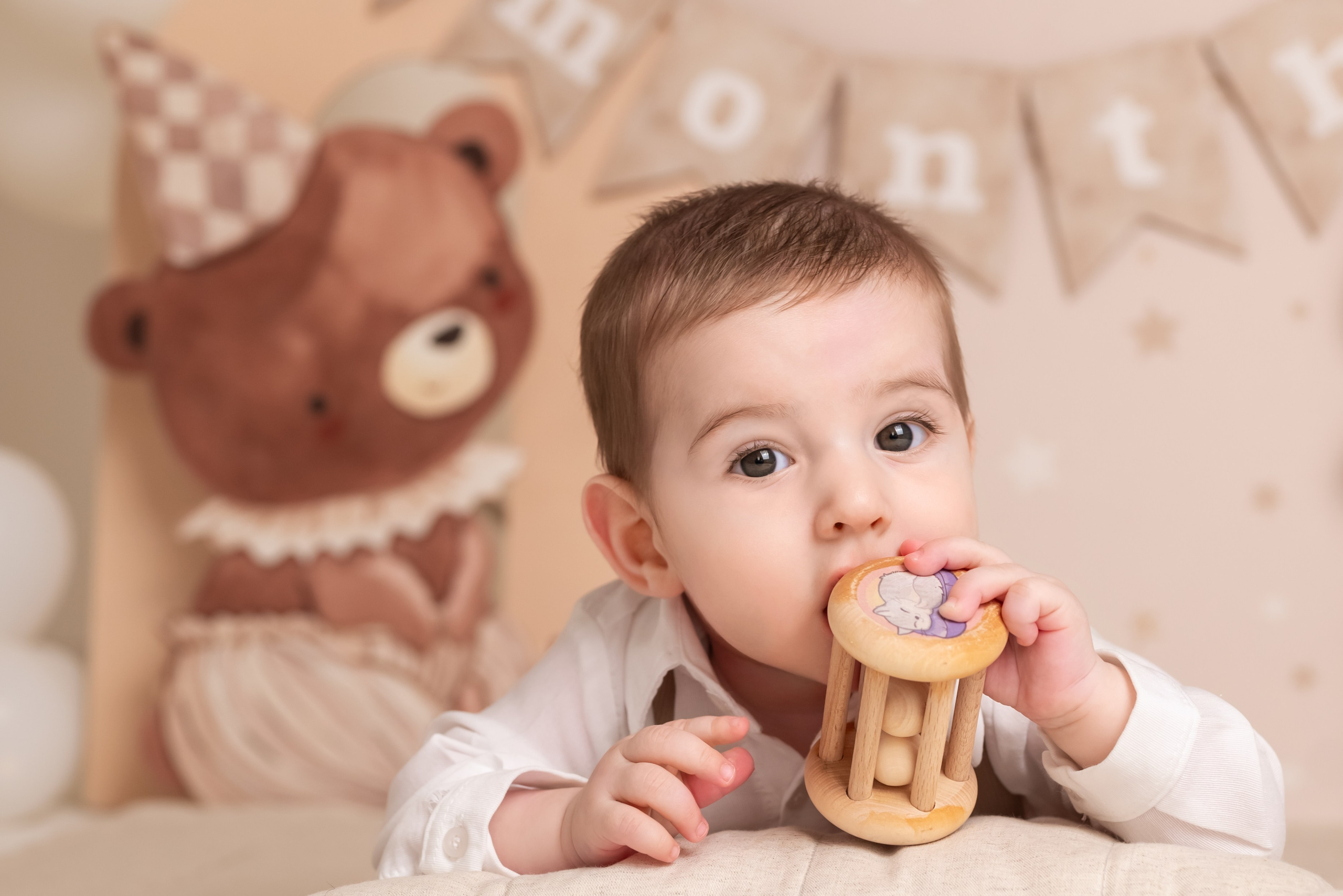 Тимуру 6 месяцев. Фотограф новорожденных в Норильске Виктория Шагалиева