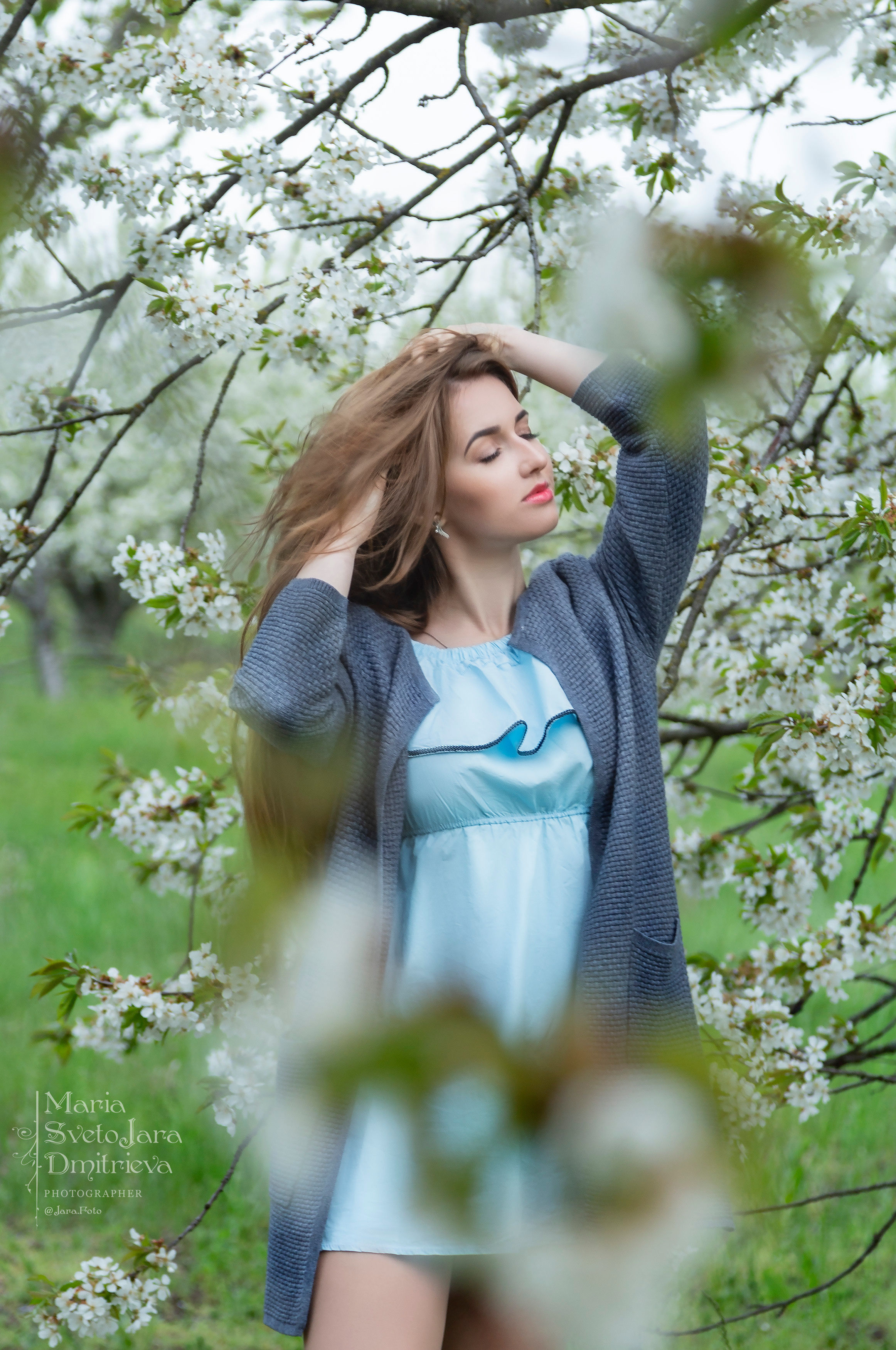 Девушки в цветении (черешневые сады). Фотограф в Симферополе и Крыму — Мария СветоЯра Дмитриева | Индивидуальные и семейные съёмки