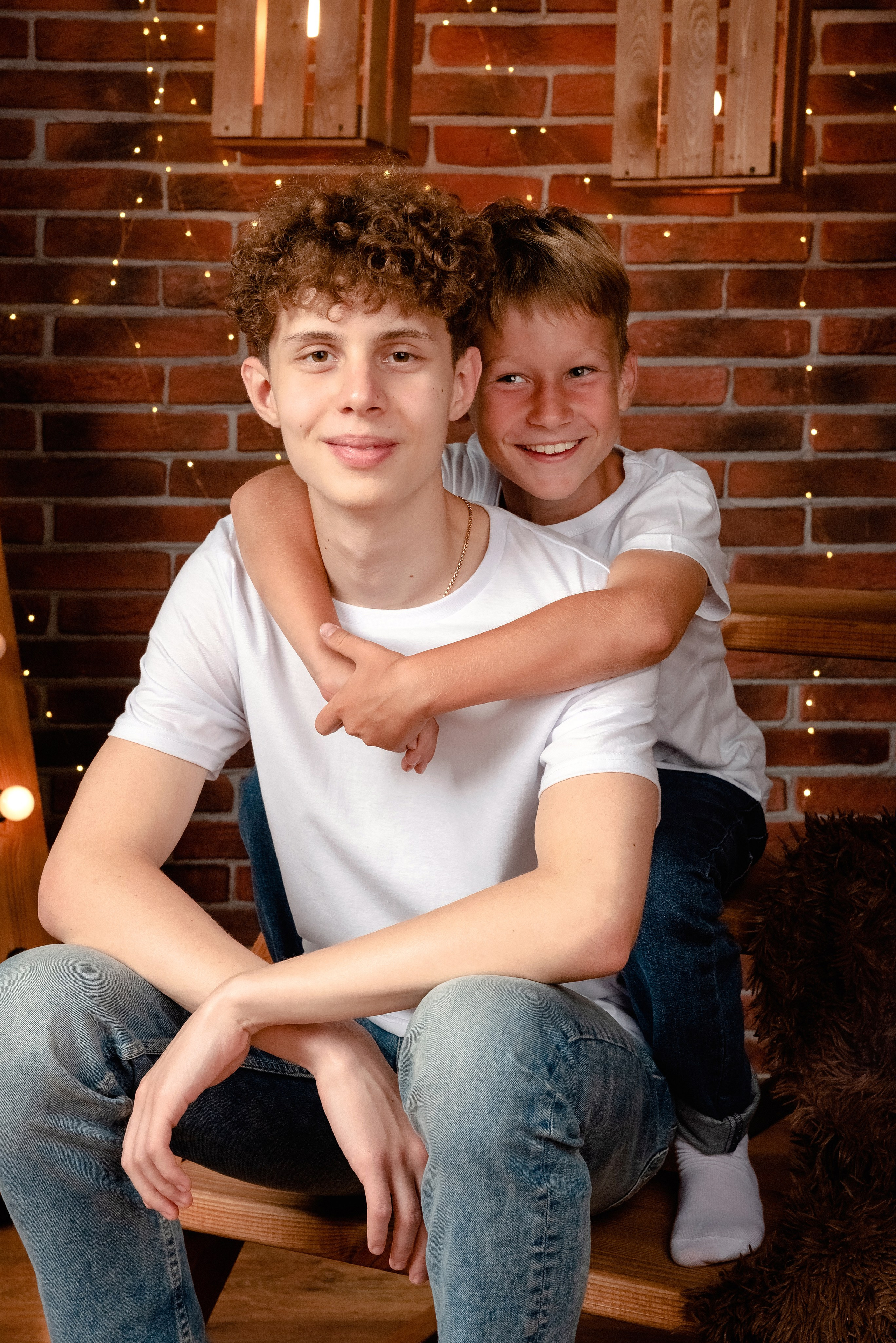 Семейная фотосессия в студии