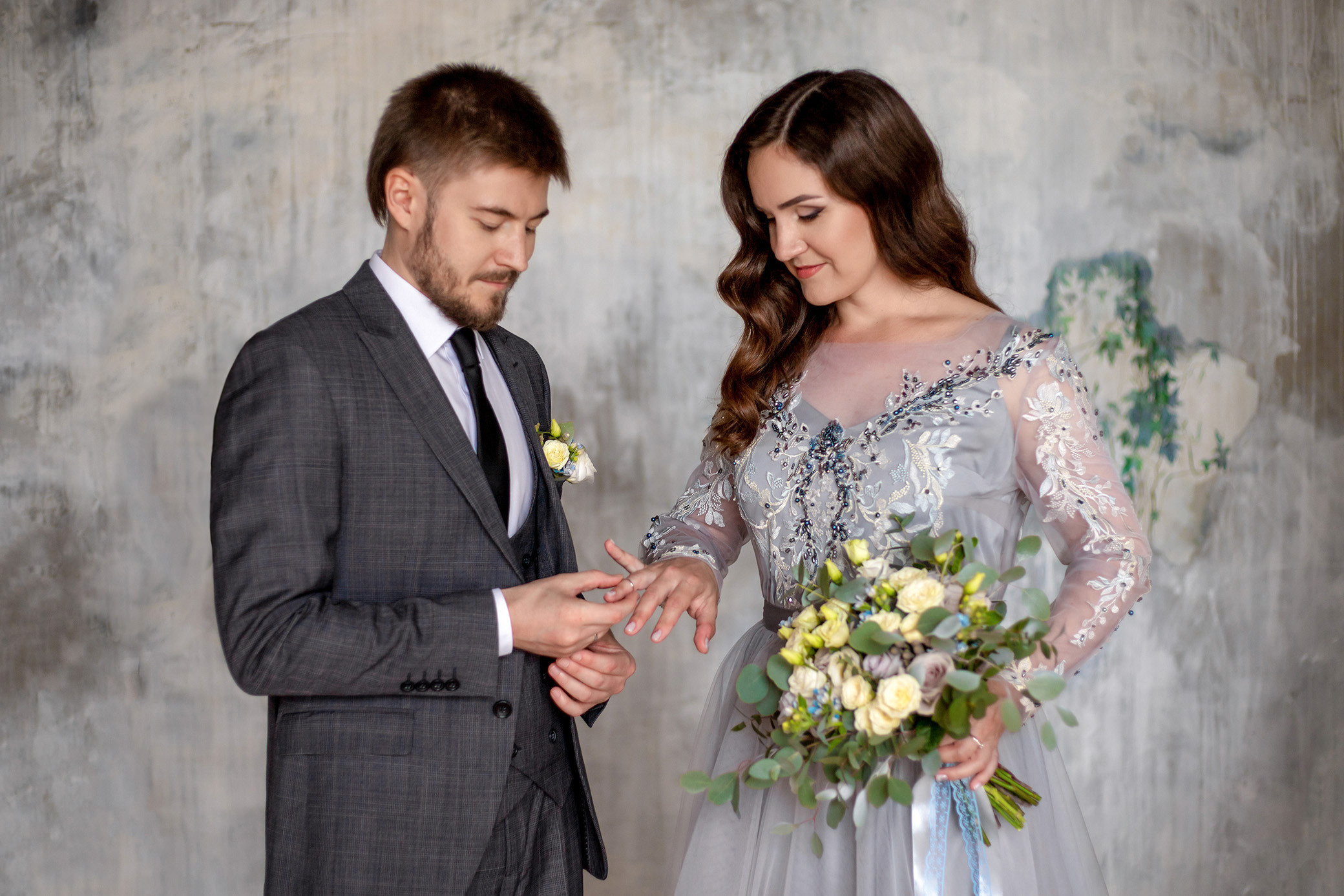 Свадебная фотосессия в фотостудии Краснодар. Семейный и свадебный фотограф в Краснодаре. Кристина Ендальцева