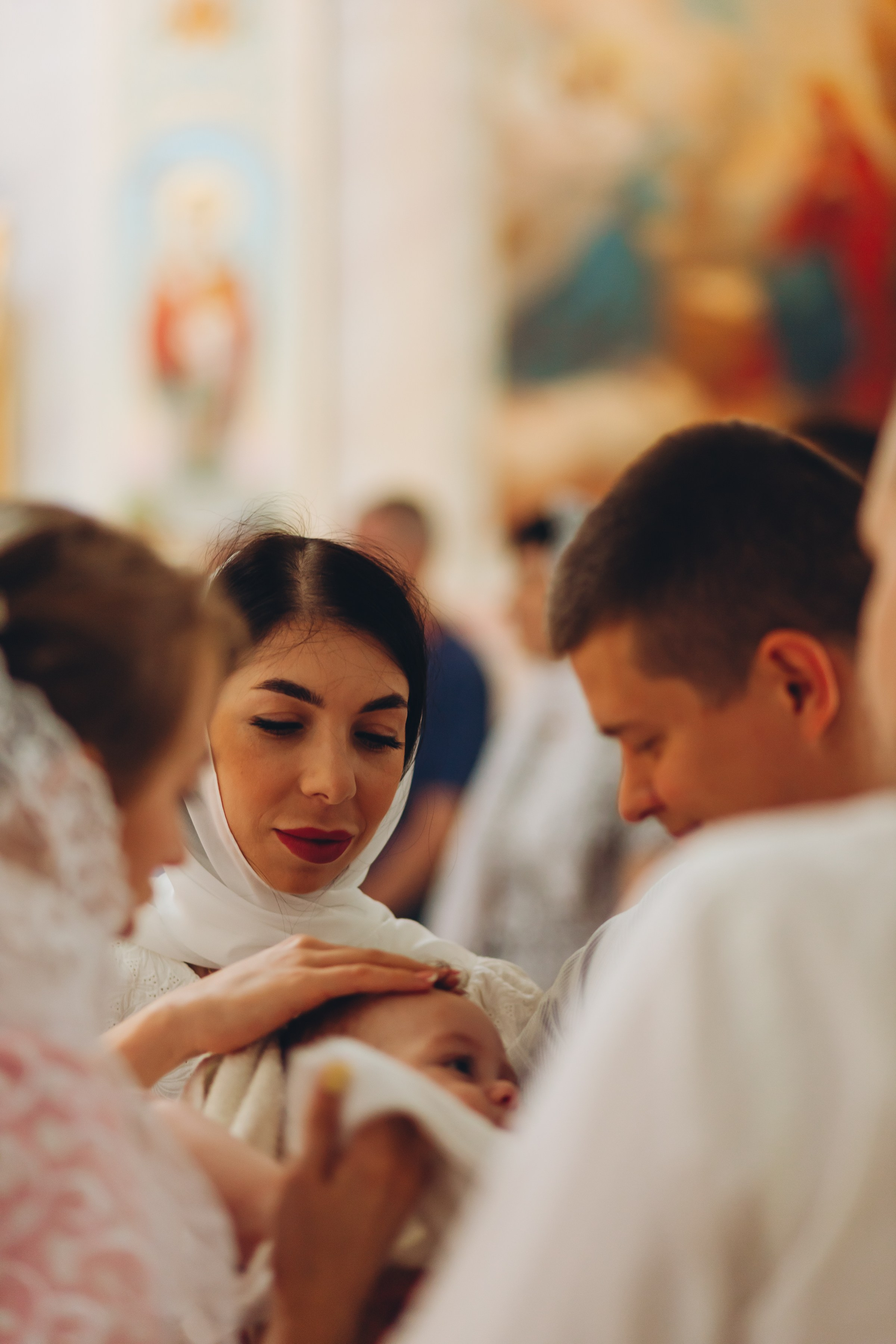 Крещение Давида. Семейный фотограф в Волгодонске Краченцева Анна