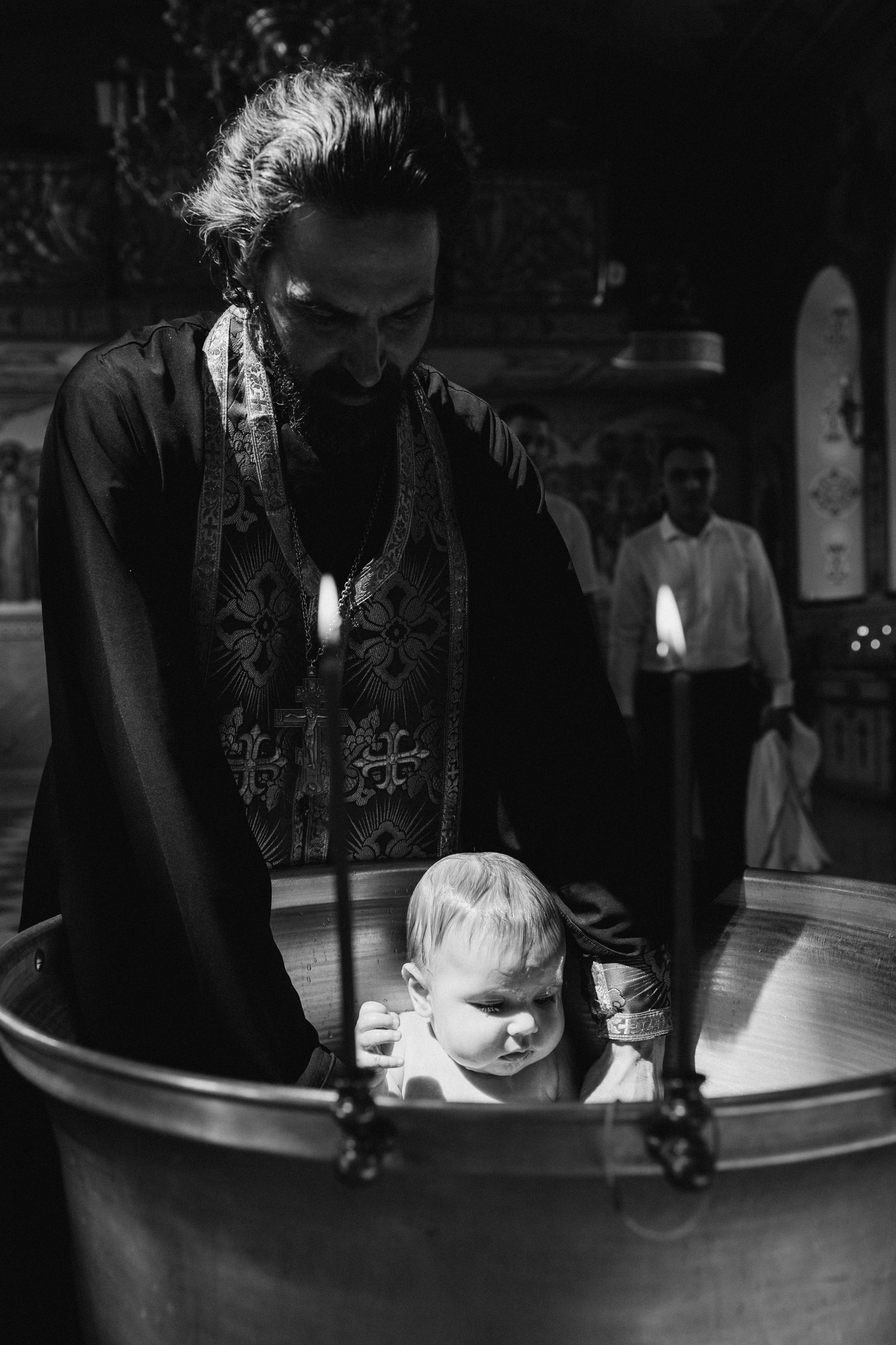 Крещение Тимофея. Семейный фотограф в Волгодонске Краченцева Анна