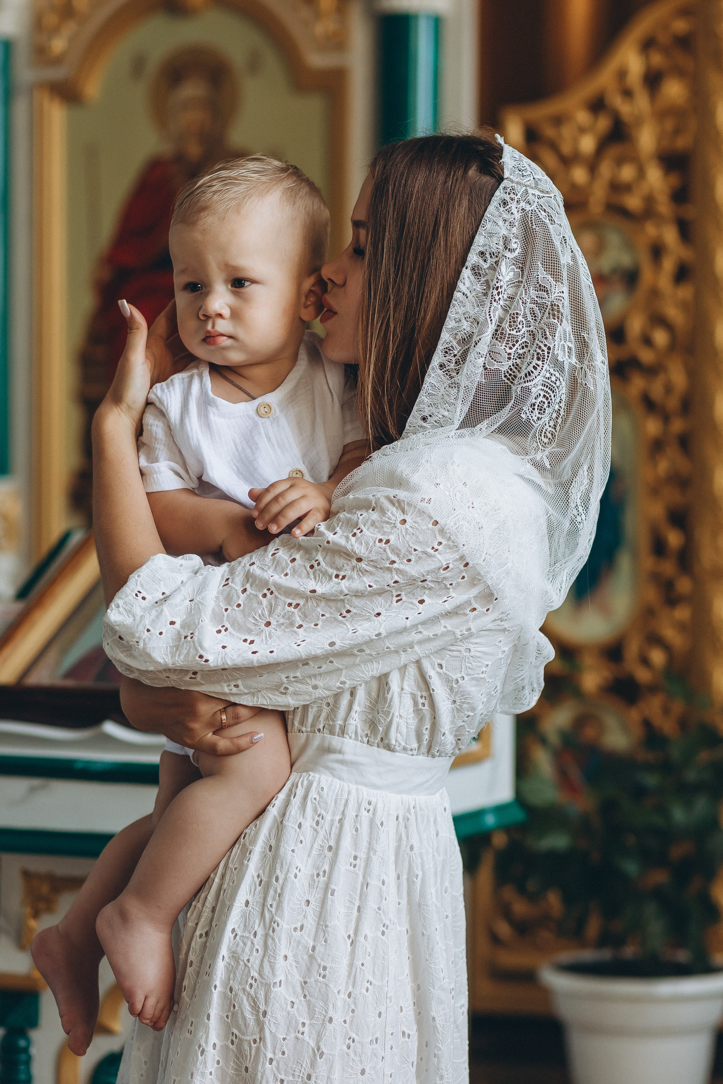 Крещение Максима. Семейный фотограф в Волгодонске Краченцева Анна