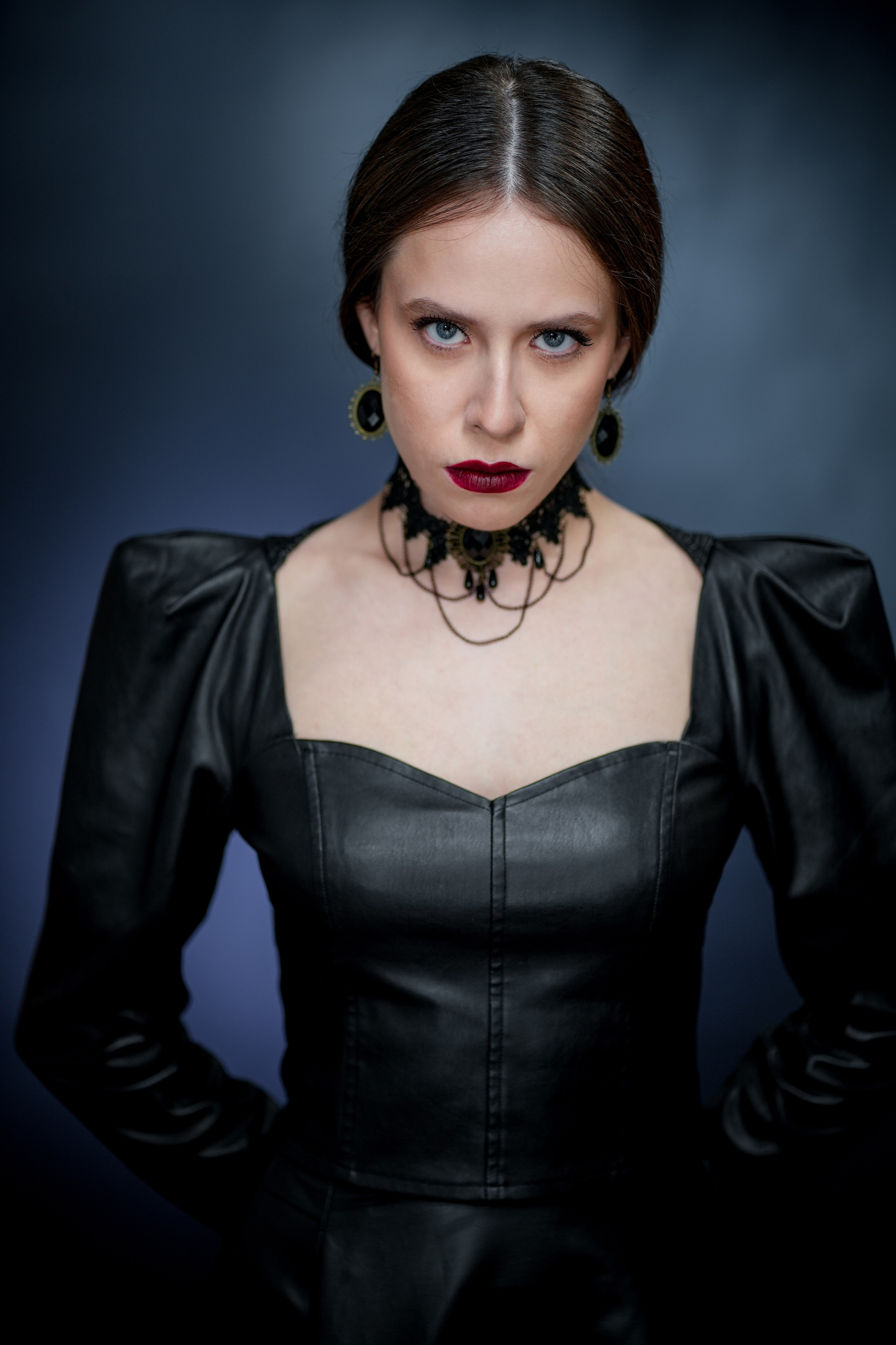 Софья Горячкина (типажное актерское портфолио). Портретная съемка в Москве, студийный фотограф Игорь Фомин