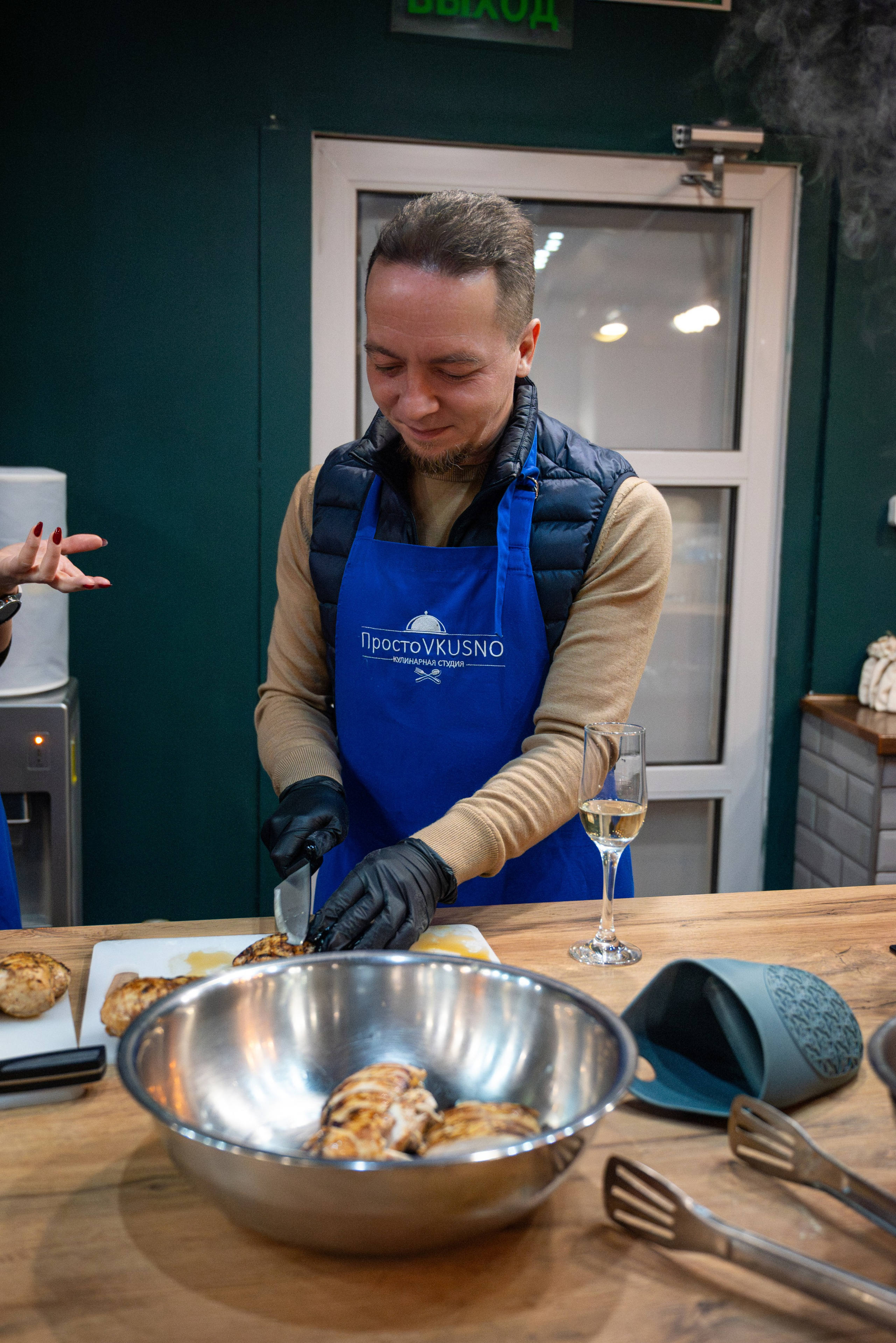 Кулинарный мастер класс. Фотограф мероприятий в Москве