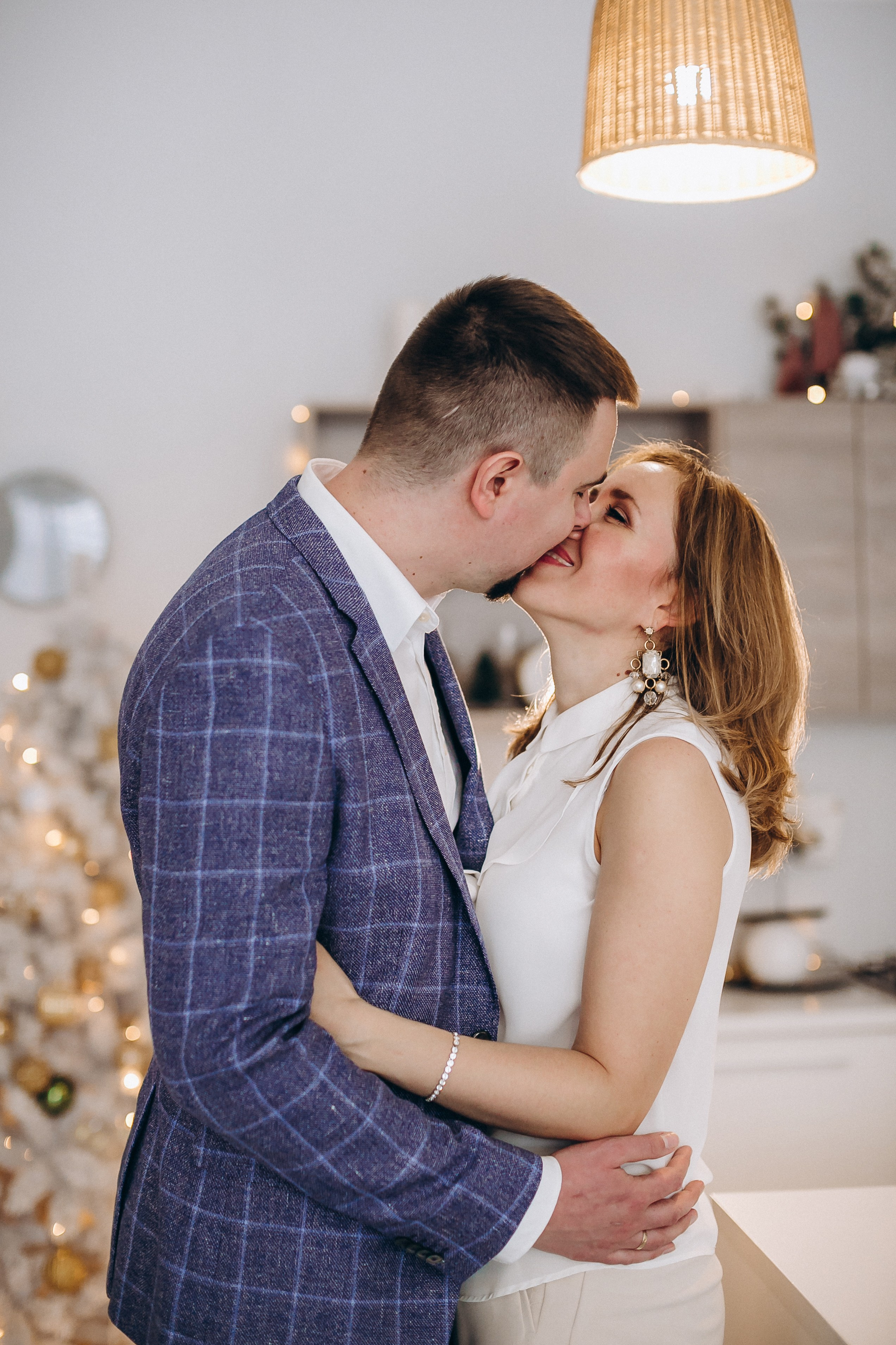 Новогодняя фотосессия в студии. Семейный, детский и школьный фотограф в Москве Рудницкая Анна