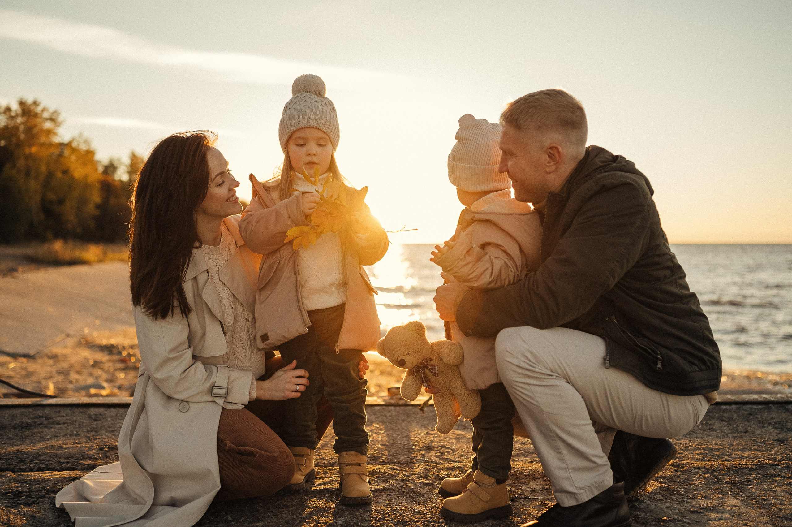 Осеннее. Фотограф и видеограф в Санкт-Петербурге Полина Янушко. Съёмка родов