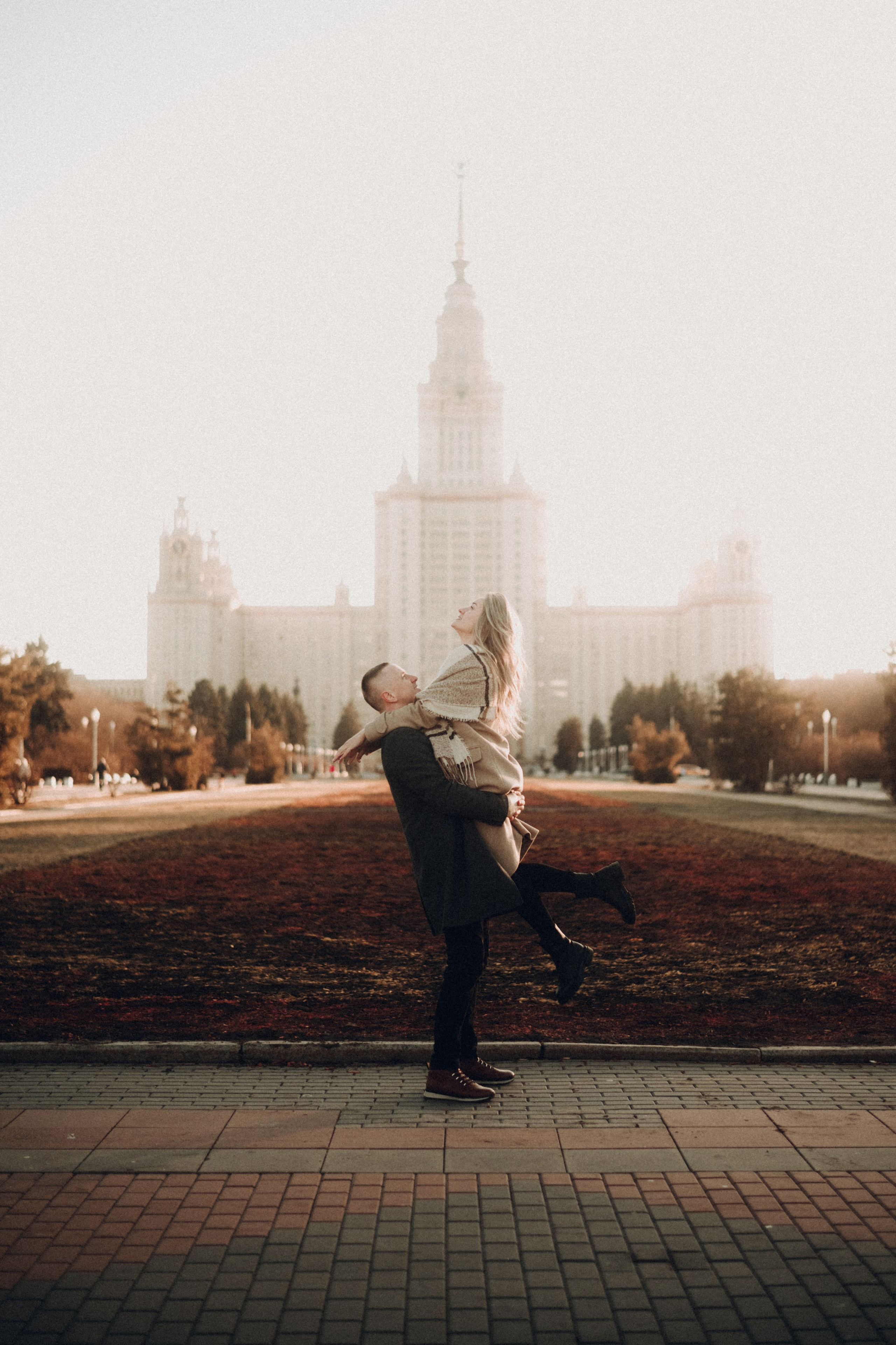 Любовная фотосессия, МГУ