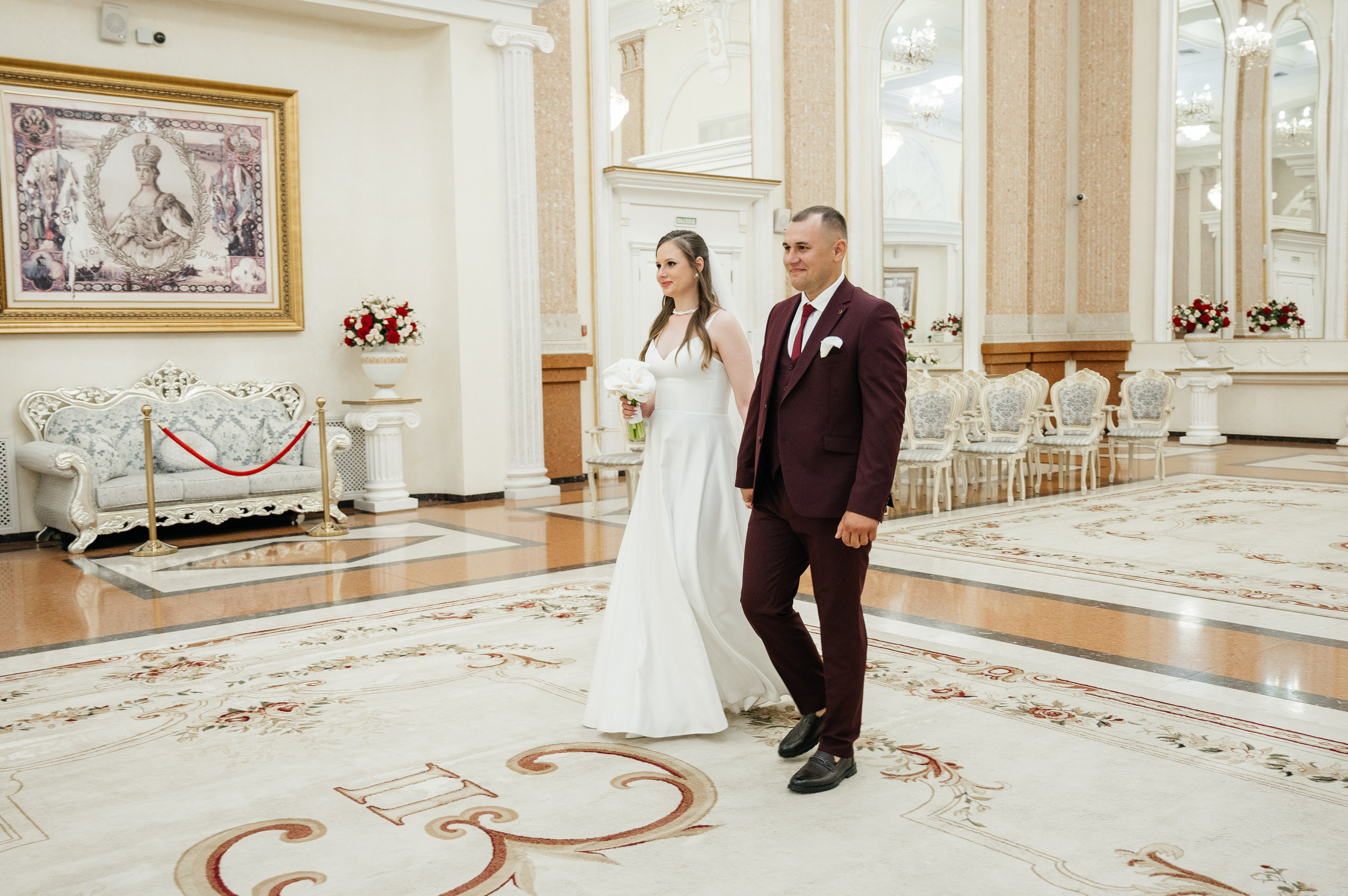 Загс (студия и прогулка). Свадебный и семейный фотограф в Краснодаре Алина Мельник