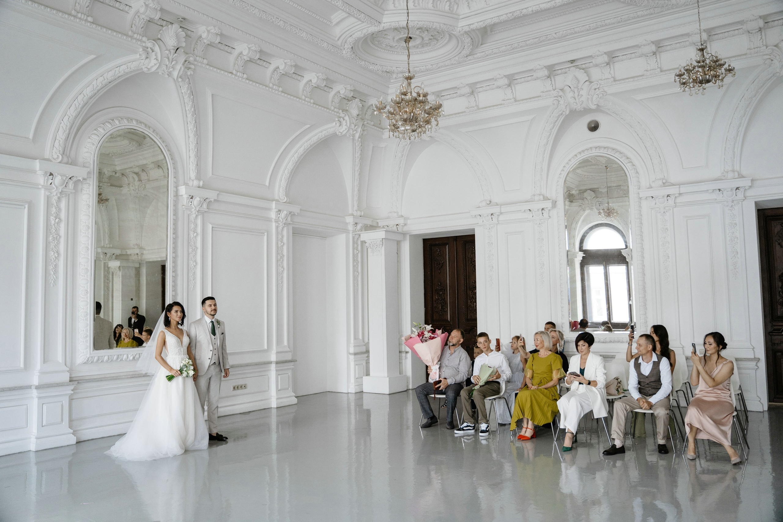 Регистрация брака в особняке Спиридонова. Свадебный и семейный фотограф в Москве Светлана Зоткина